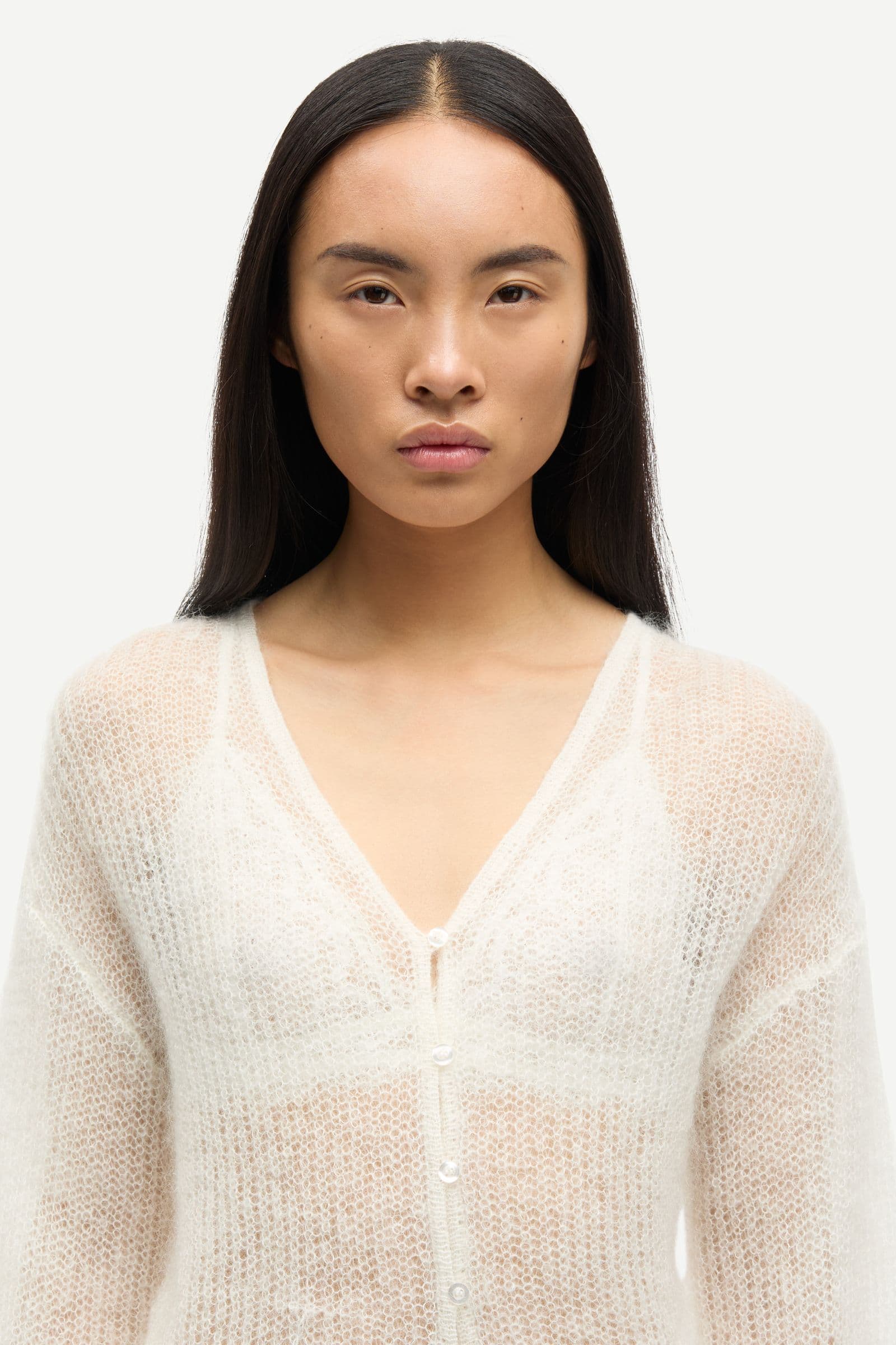 Sapoppie cardigan 15733 Clear Cream