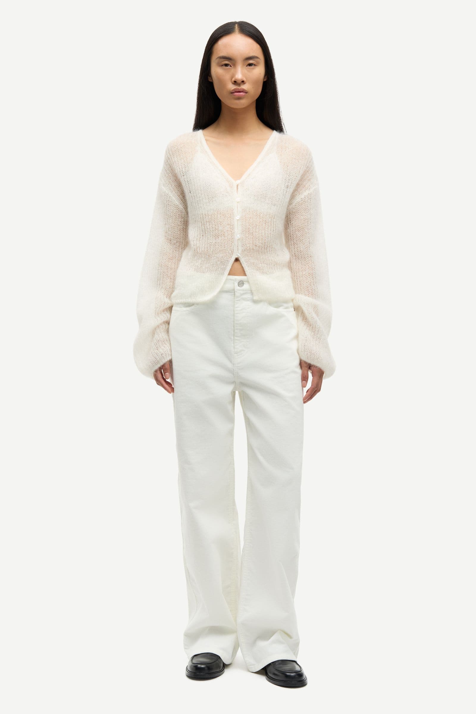 Sapoppie cardigan 15733 Clear Cream