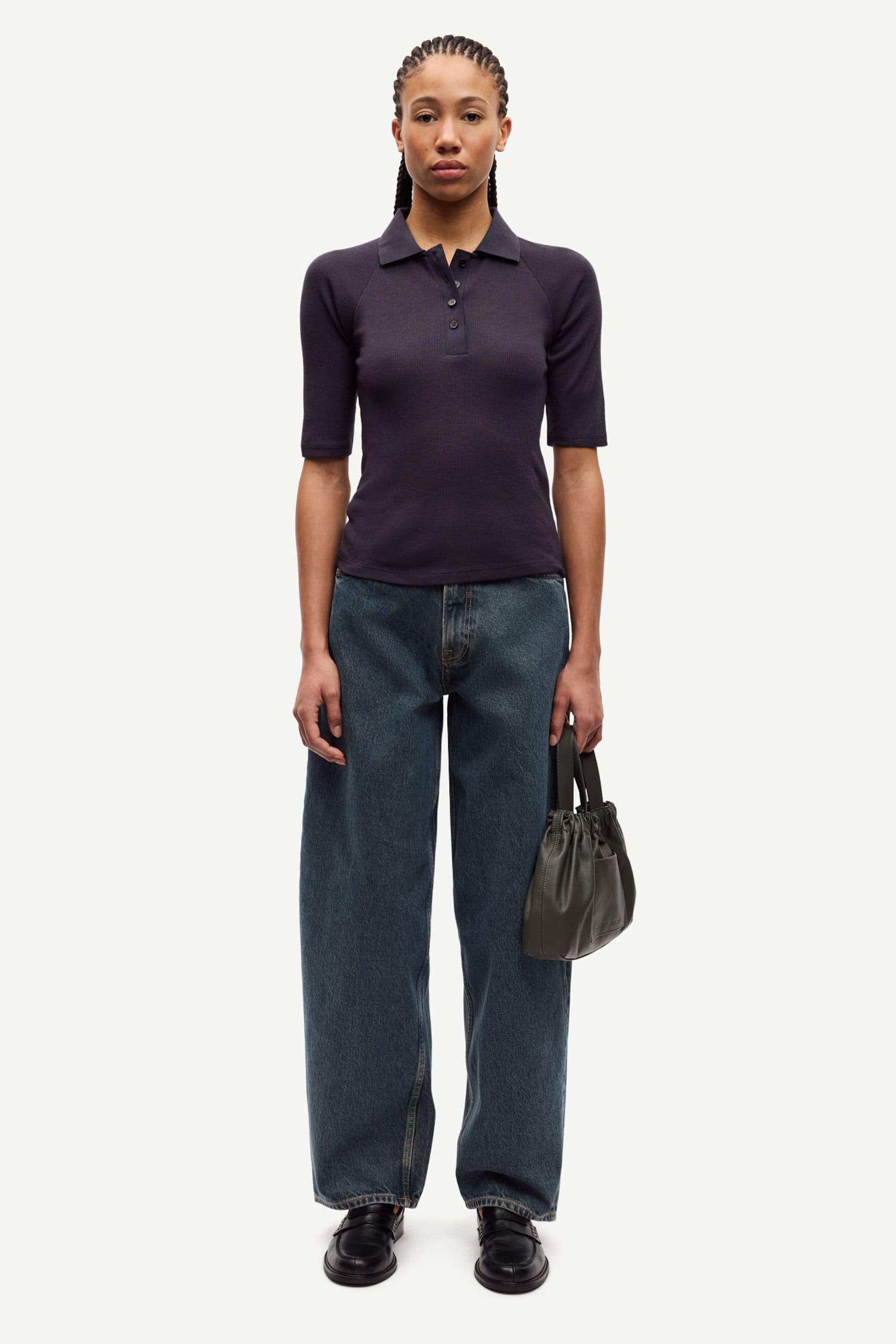 Sasonnet ss polo 15338 Charcoal Art