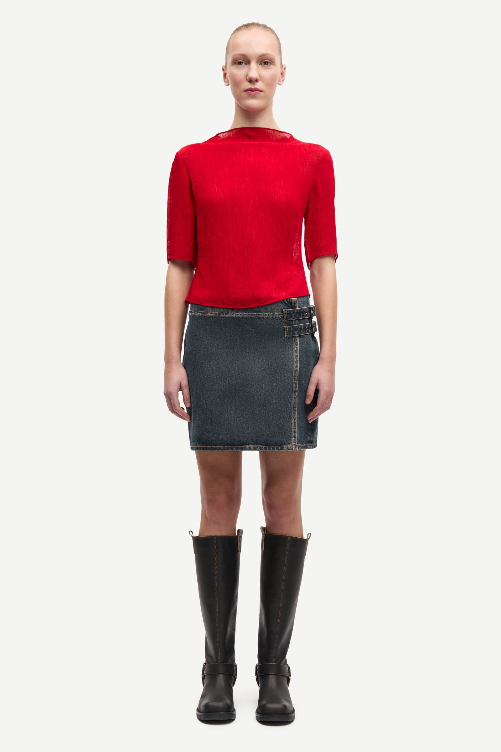 Samiller top 15751 Haute Red