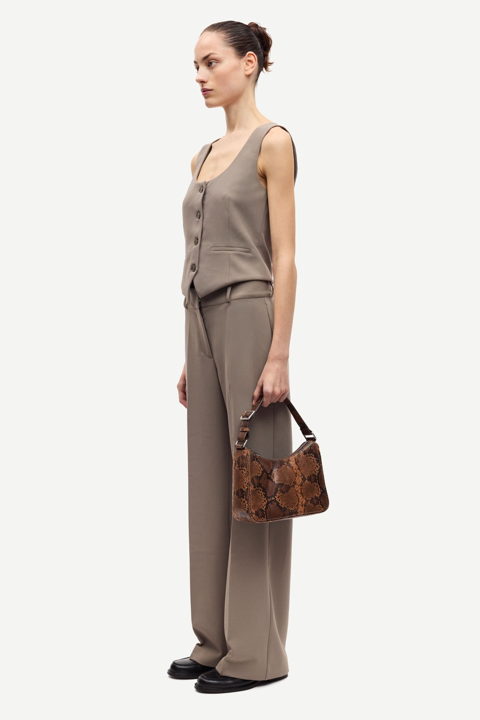 Salaney trousers 15790 Dark aluminum