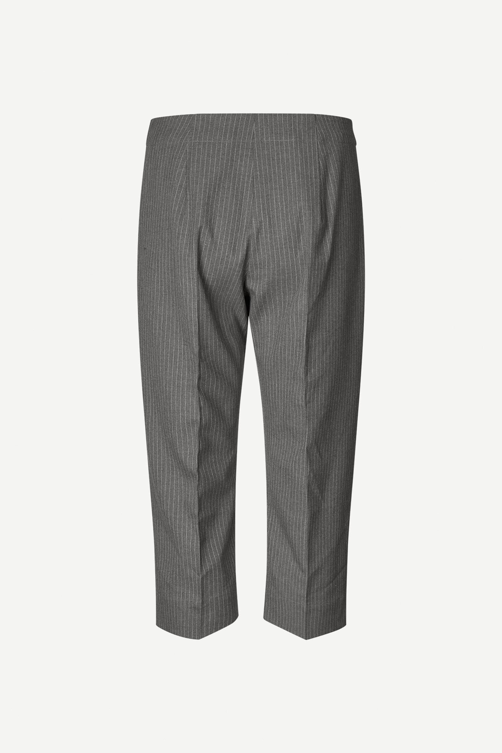 Sacorla trousers 15496 Dark Gull Gray Pinstripe