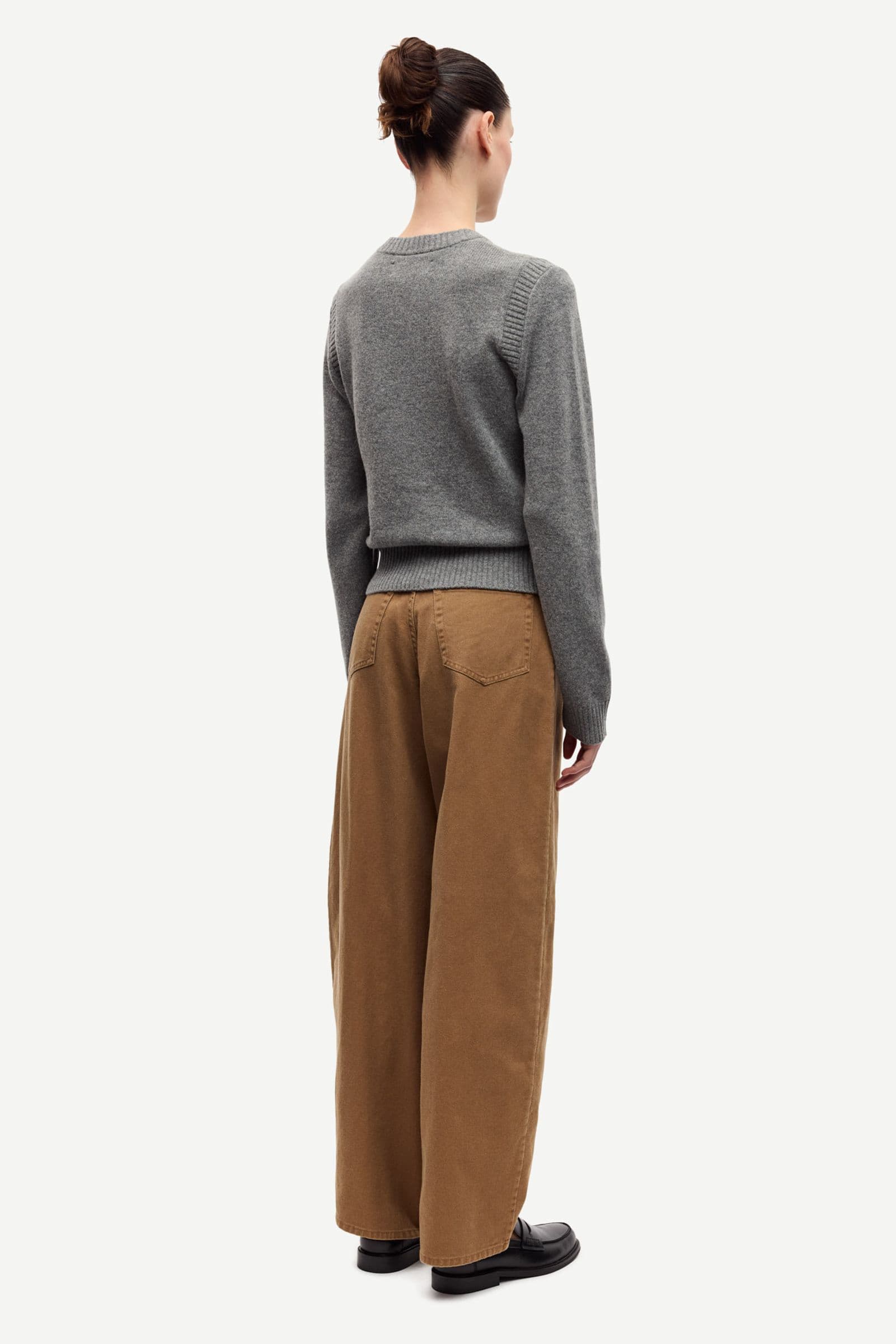 Saharper trousers belt 15803 Washed otter