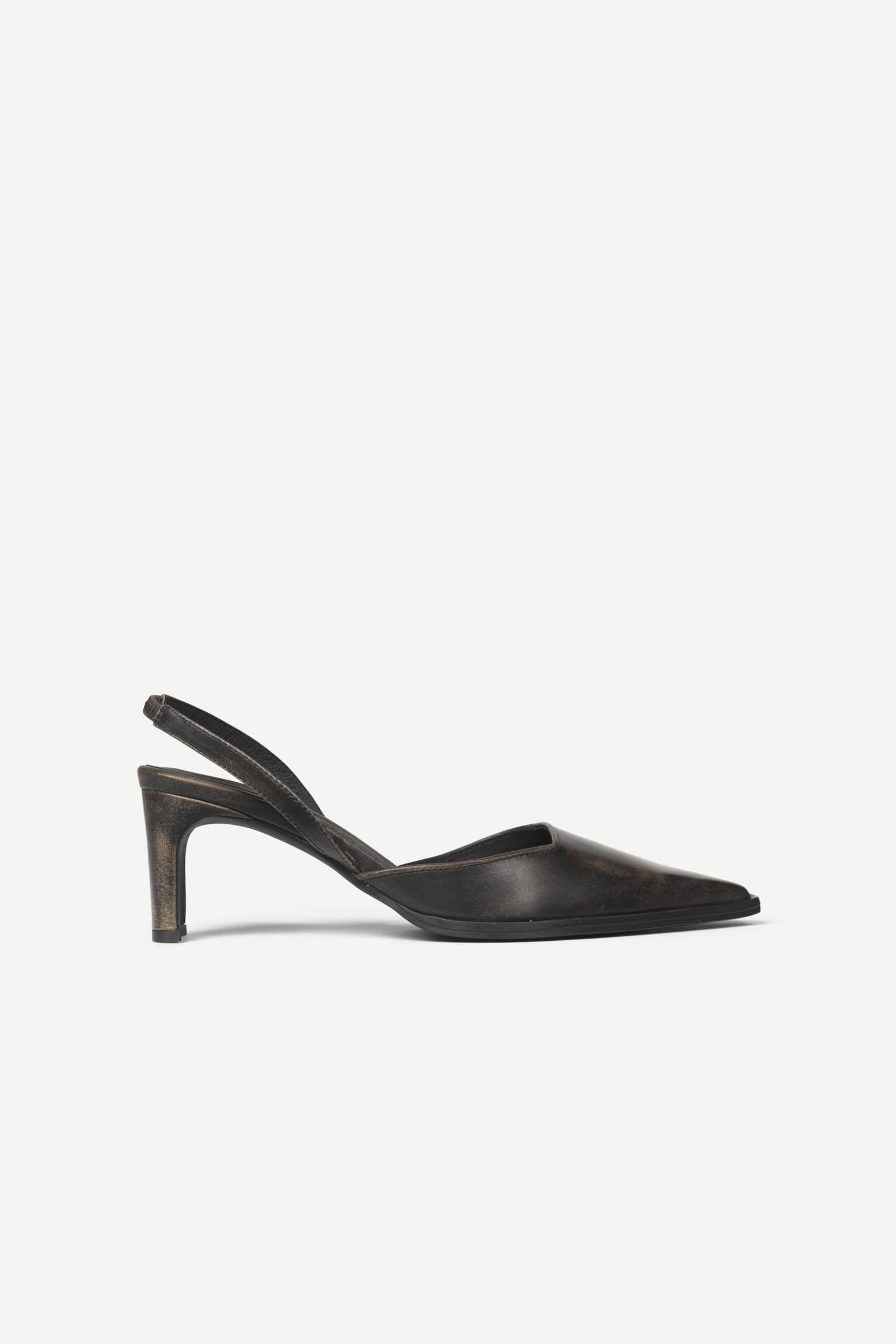 Samaria slingback 15370 Washed Black Olive