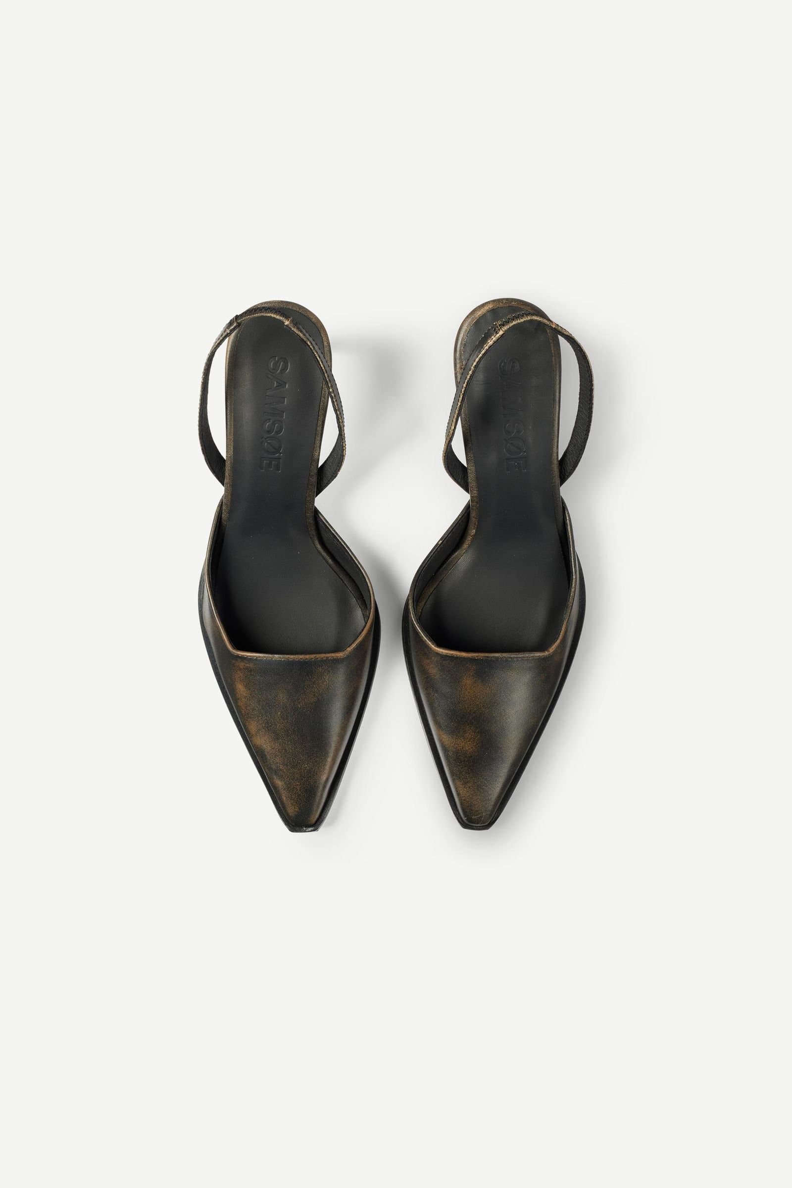 Samaria slingback 15370 Washed Black Olive