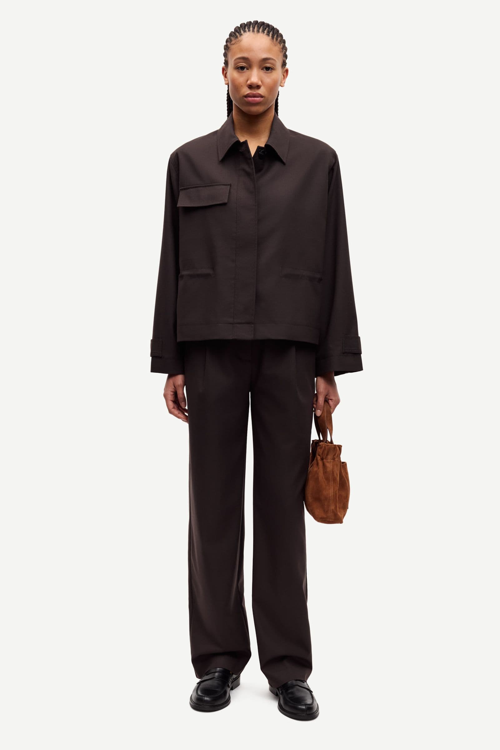 Salixa jacket 14930 Black Coffee