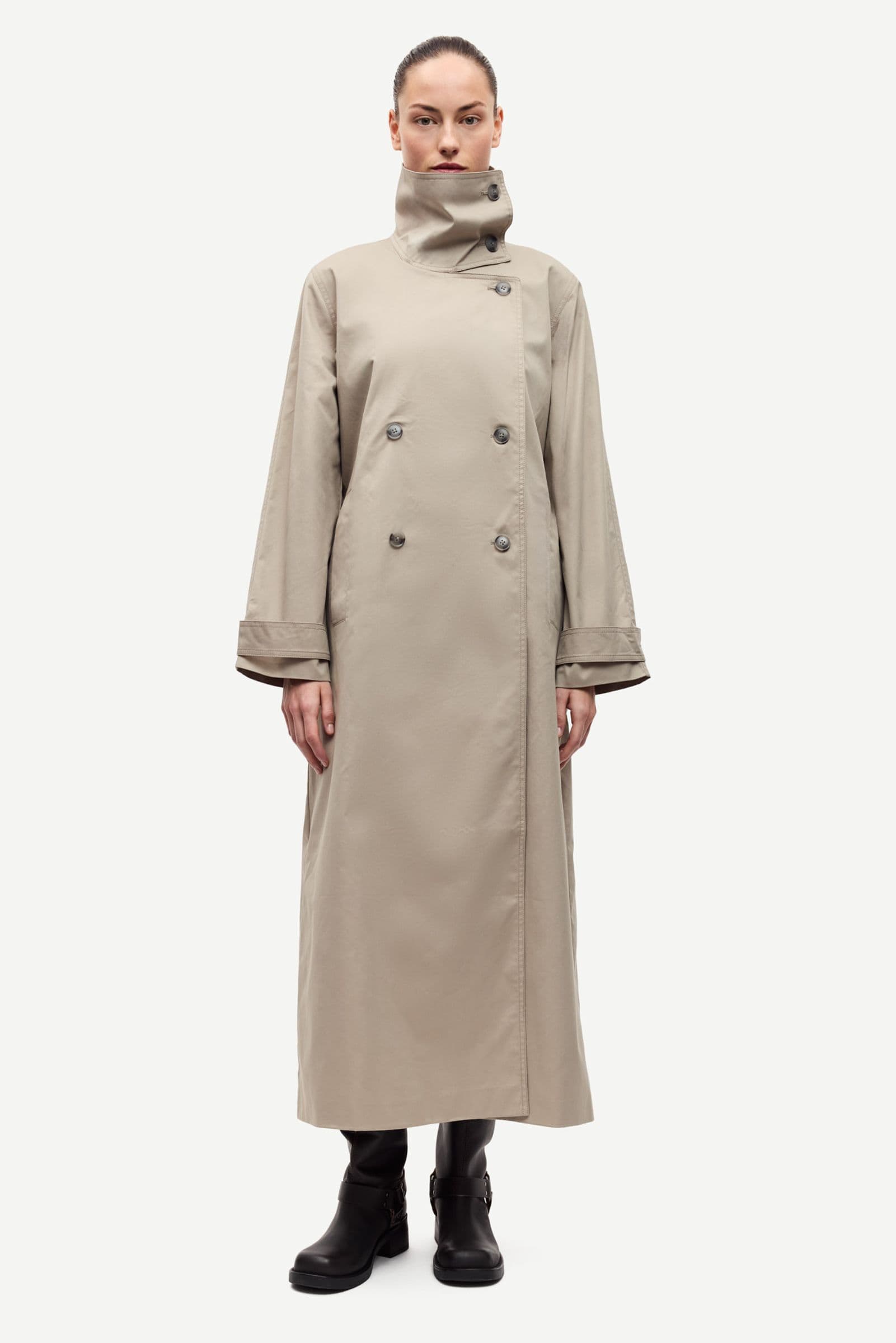 Sahayes coat 15775 ALUMINIUM