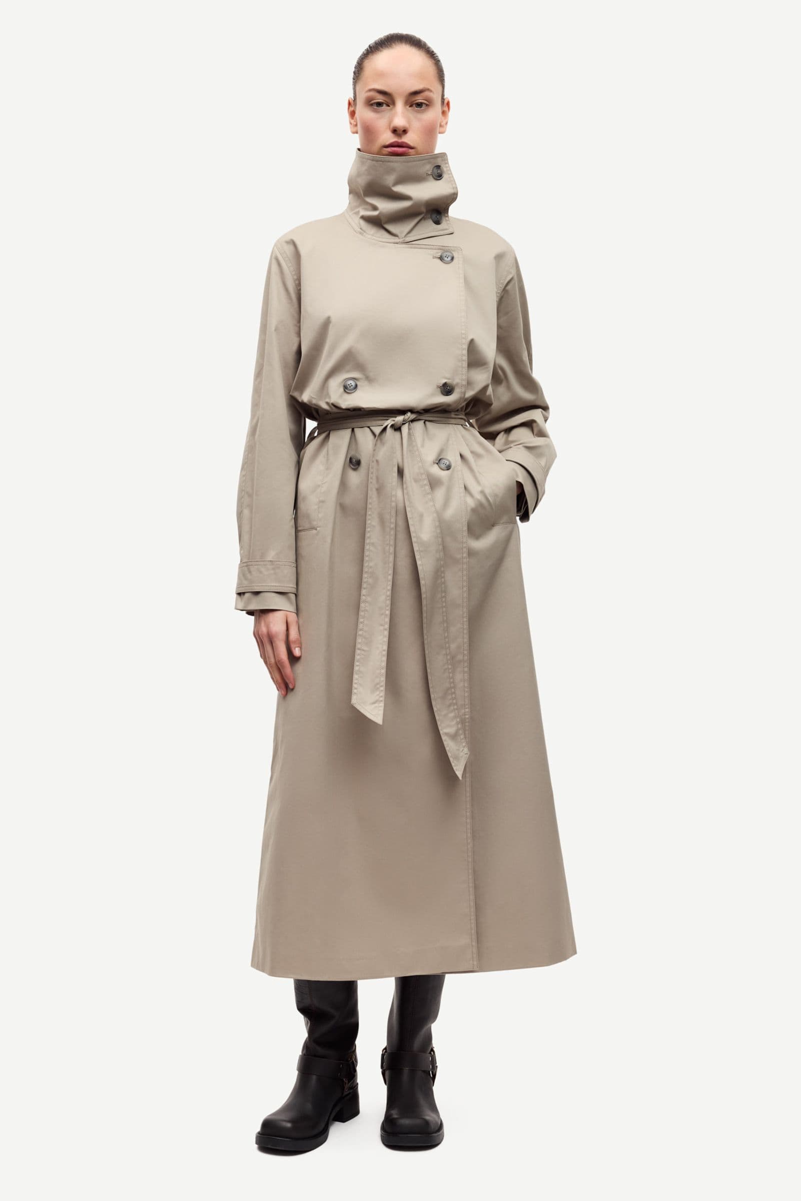 Sahayes coat 15775 ALUMINIUM