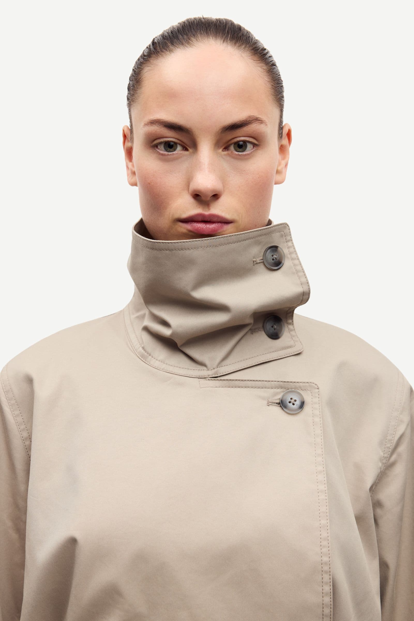 Sahayes coat 15775 ALUMINIUM