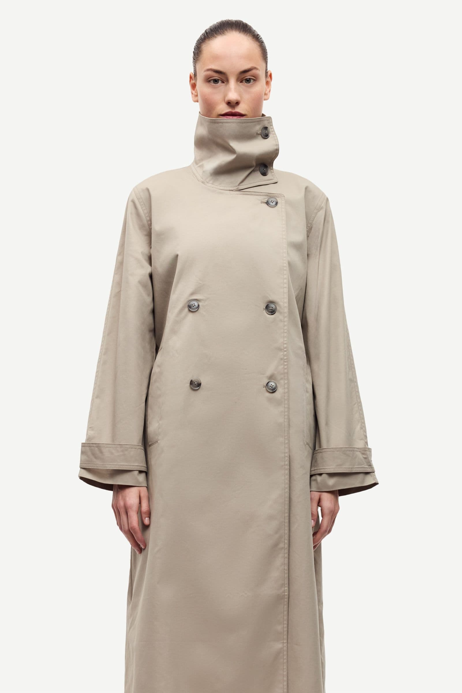 Sahayes coat 15775 ALUMINIUM