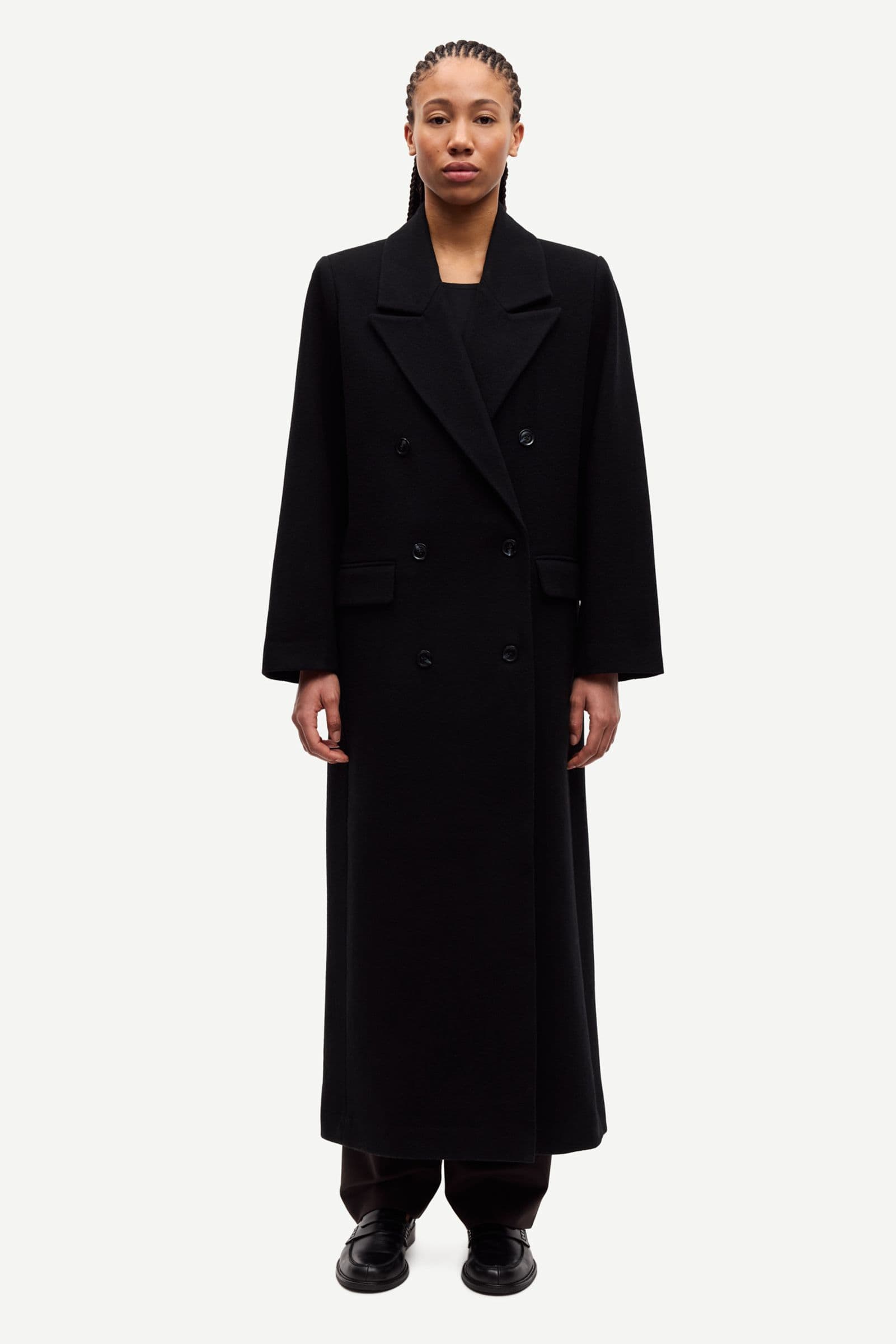 Sajill coat 15774 Black
