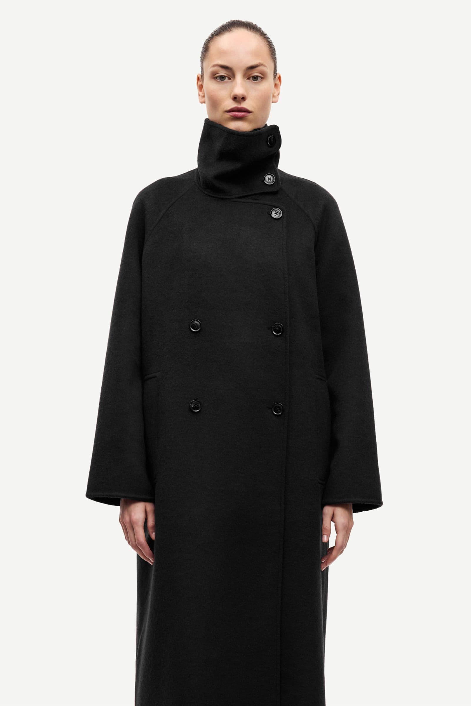 Sahanne coat 15772 Black