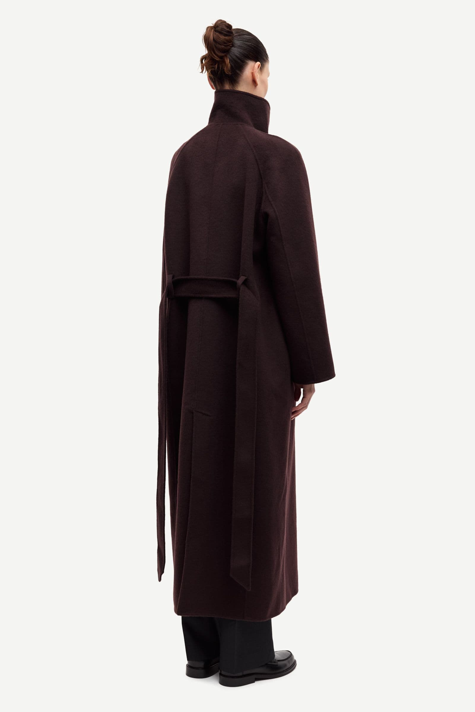 Sahanne coat 15772 Black Coffee