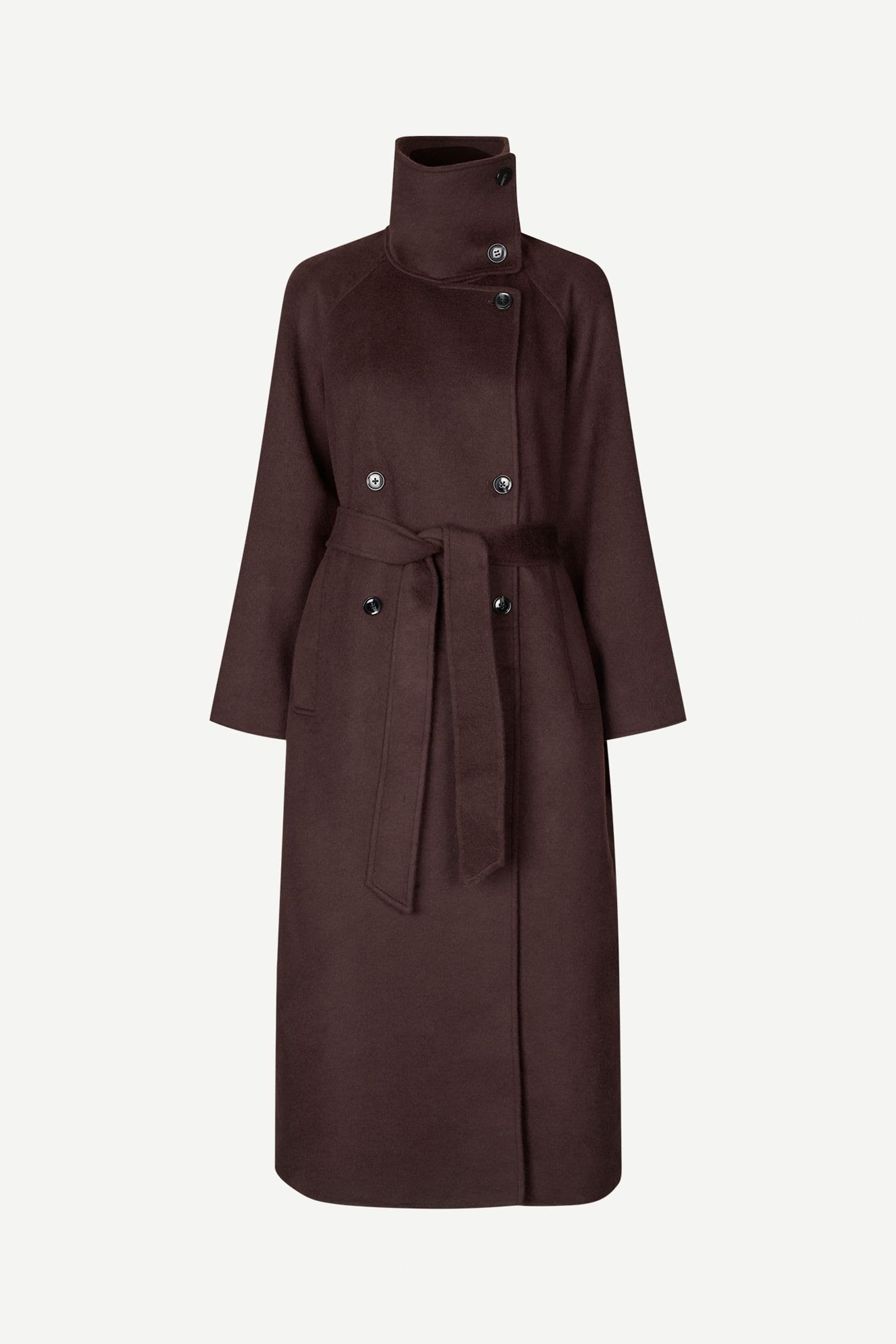 Sahanne coat 15772 Black Coffee