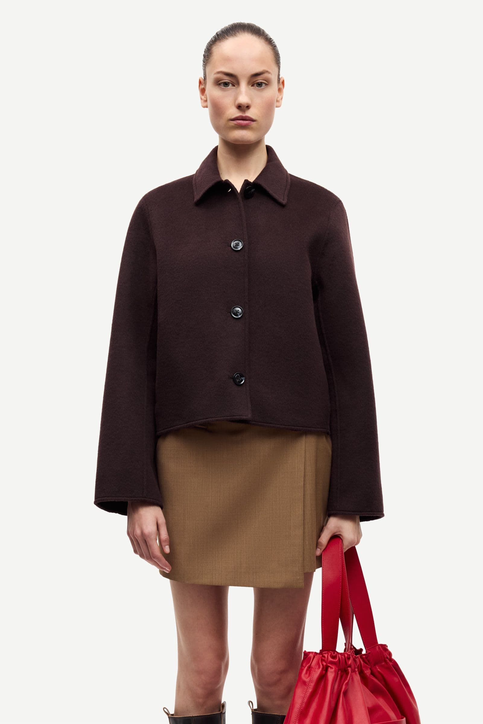 Saholly jacket 15772 Black Coffee