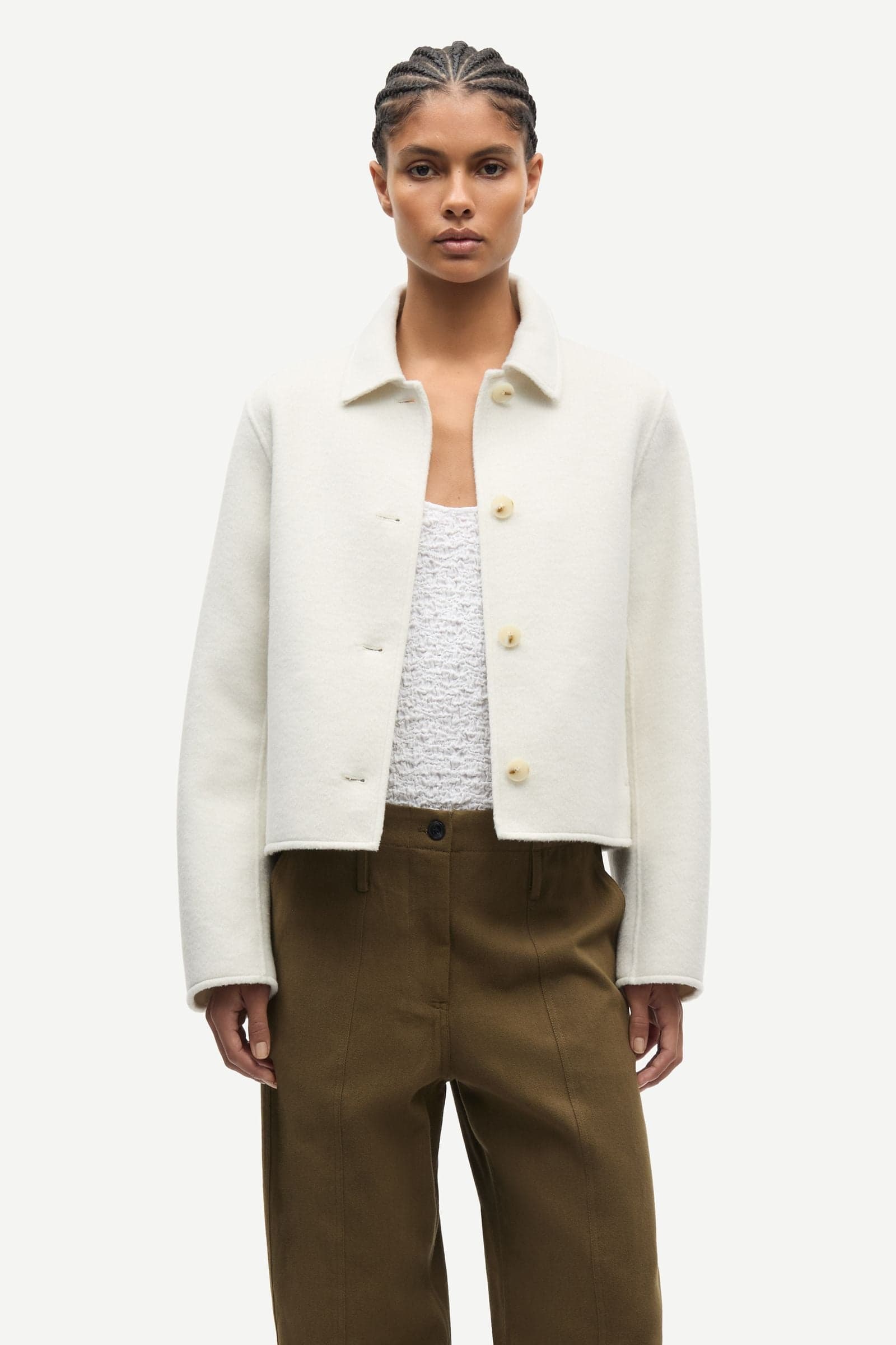 Saholly jacket 15772 Bone White