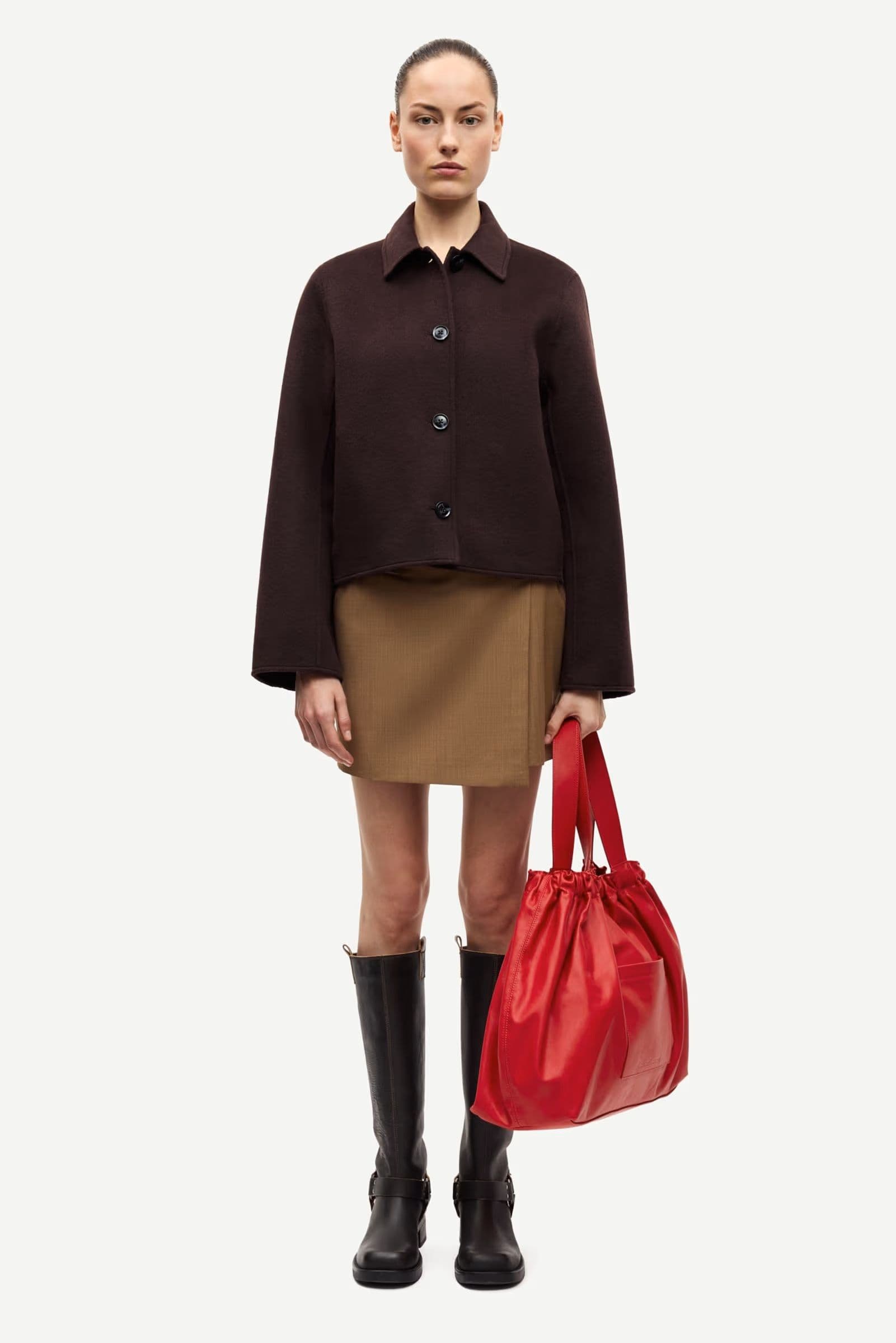 Saholly jacket 15772 Black Coffee
