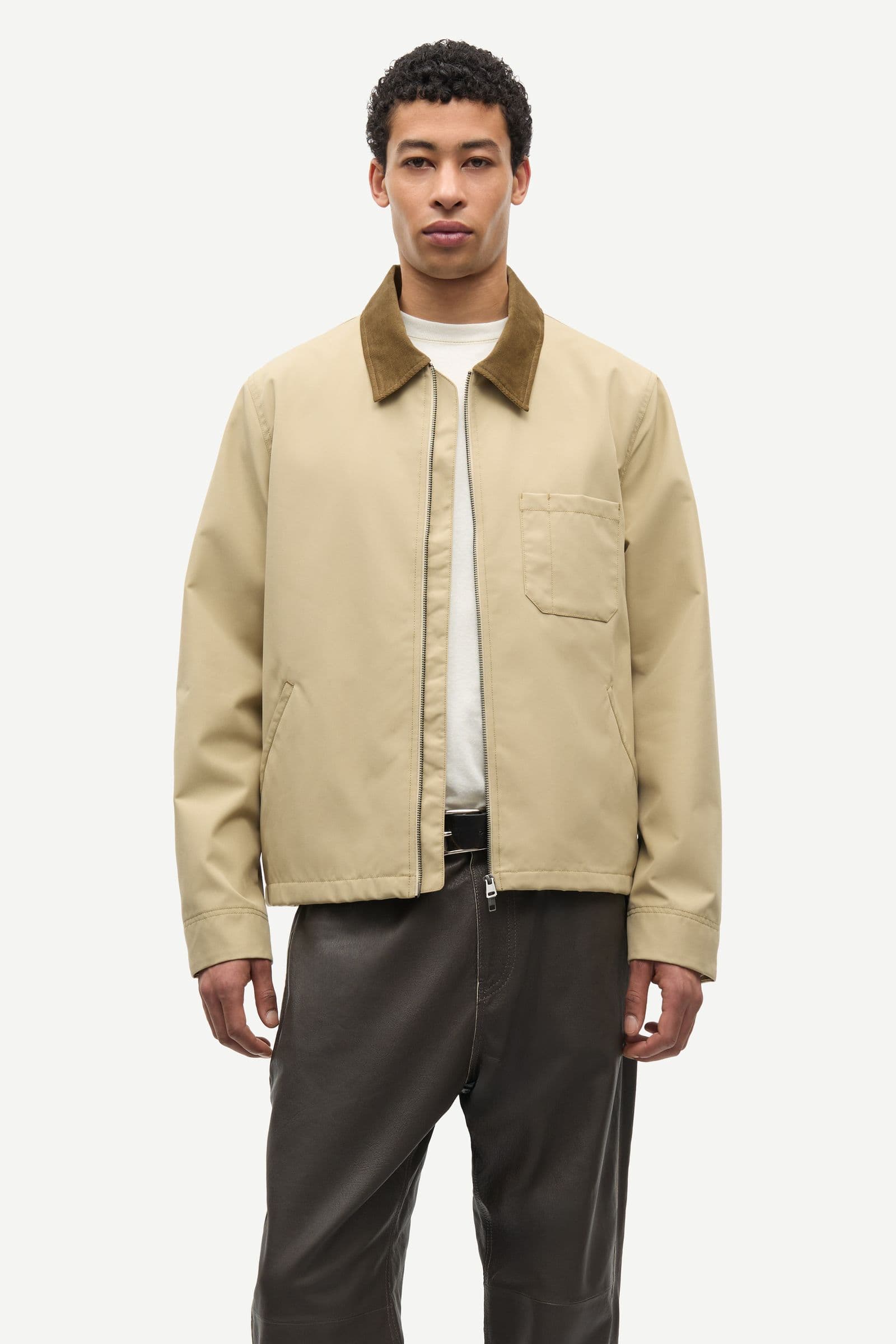 Sarobin z jacket 14265 Olive Gray