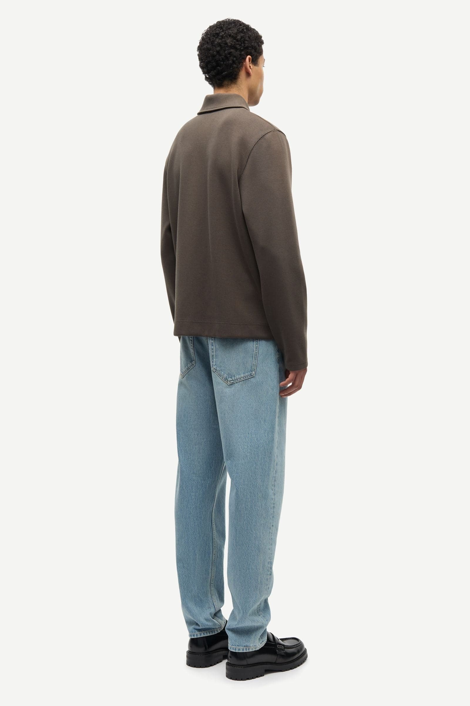 Sahannes full zip 15509 Black Olive