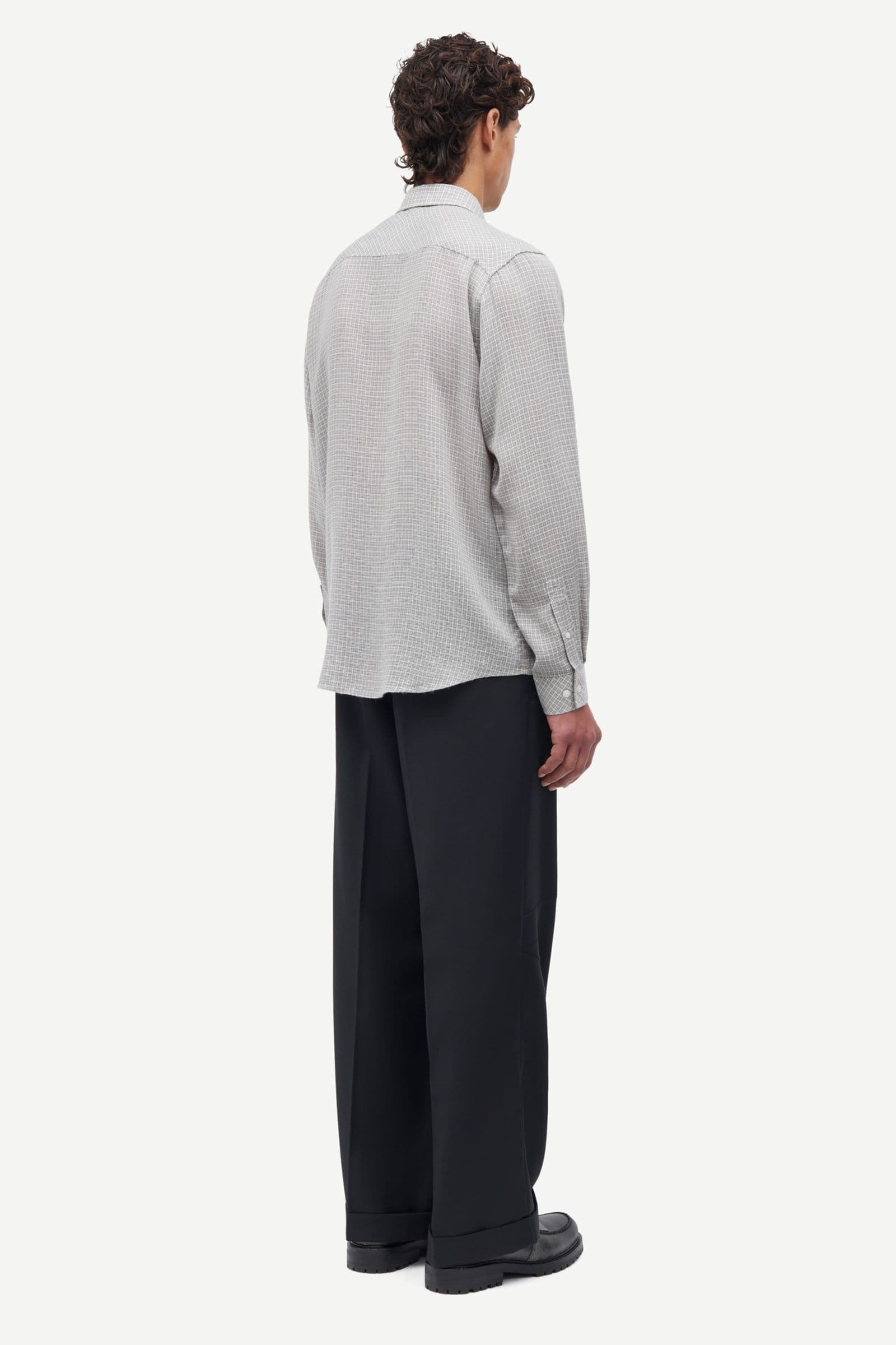 Saryan J shirt 15566 Clear cream ch.