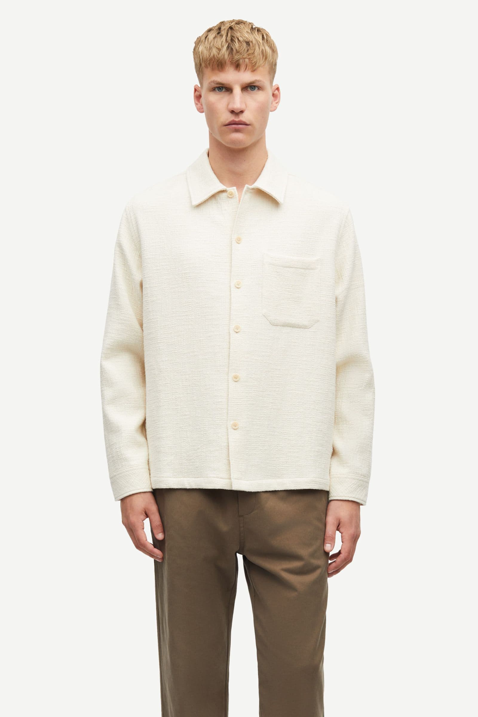 Sacastor X C overshirt 15587 Clear Cream