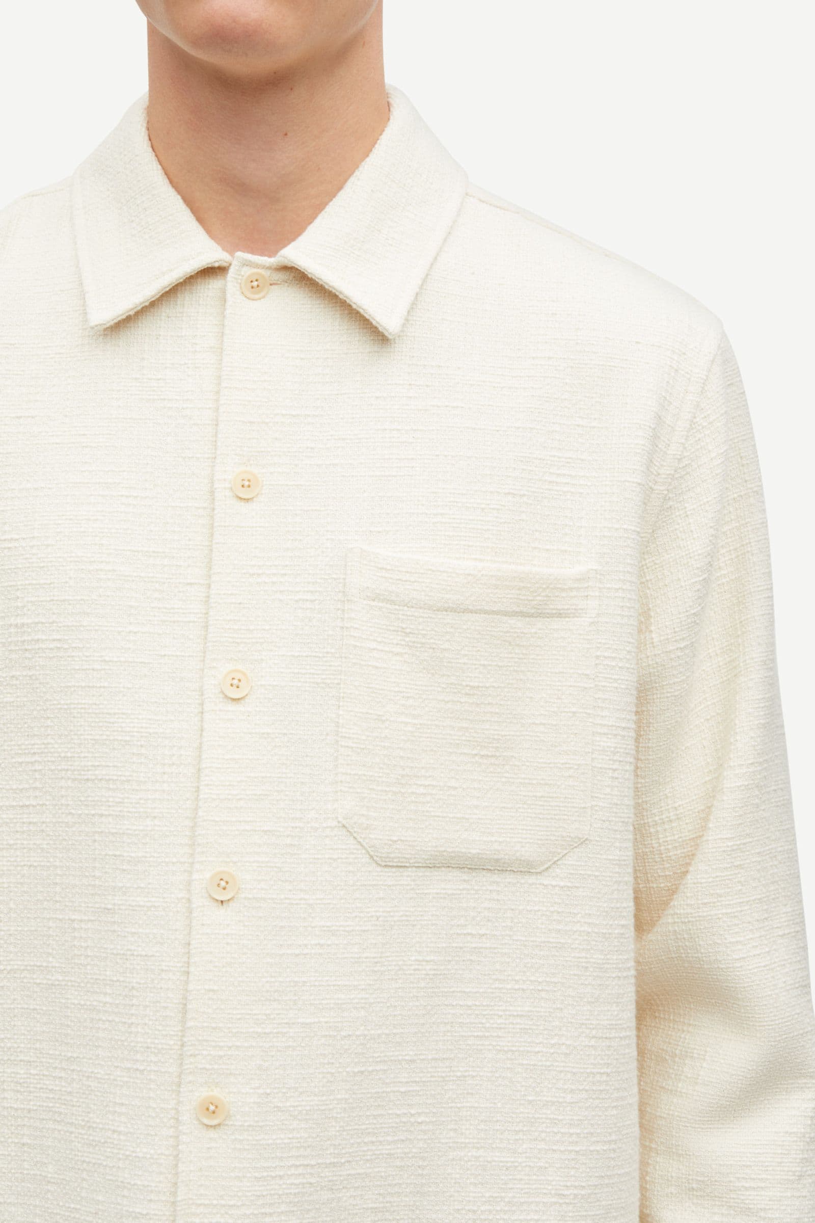 Sacastor X C overshirt 15587 Clear Cream