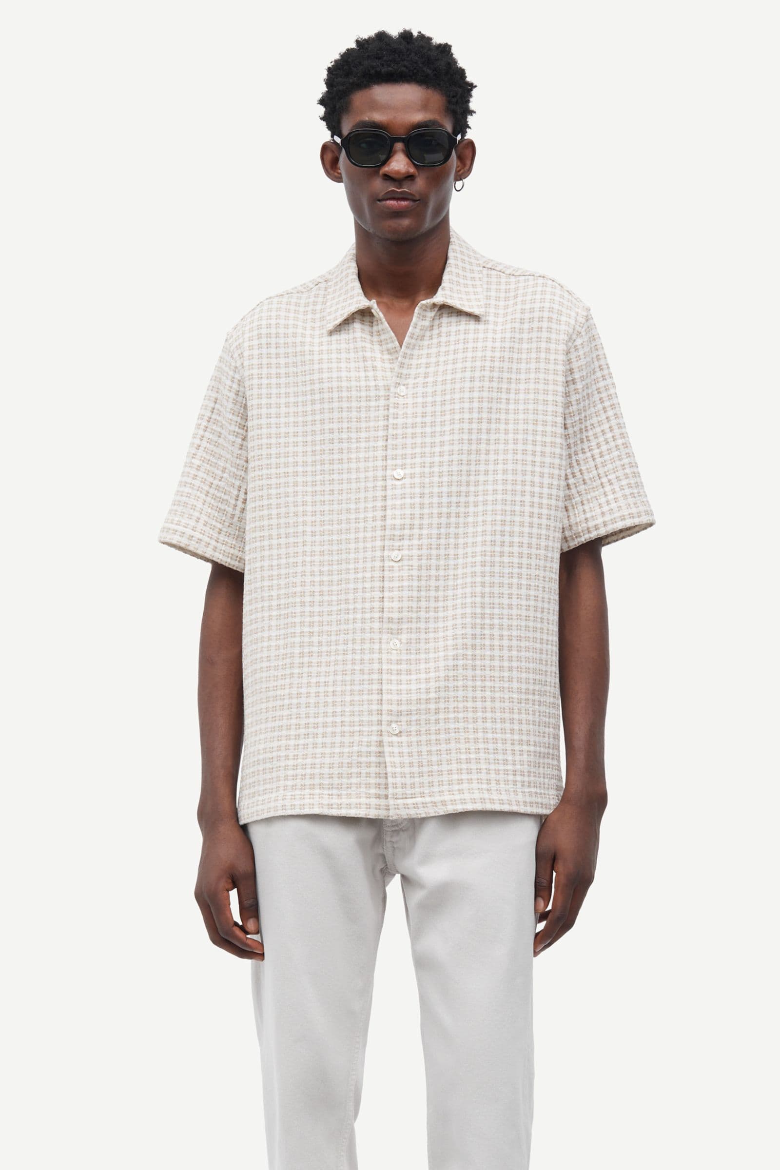 Saayo X shirt 15571 Greige ch.