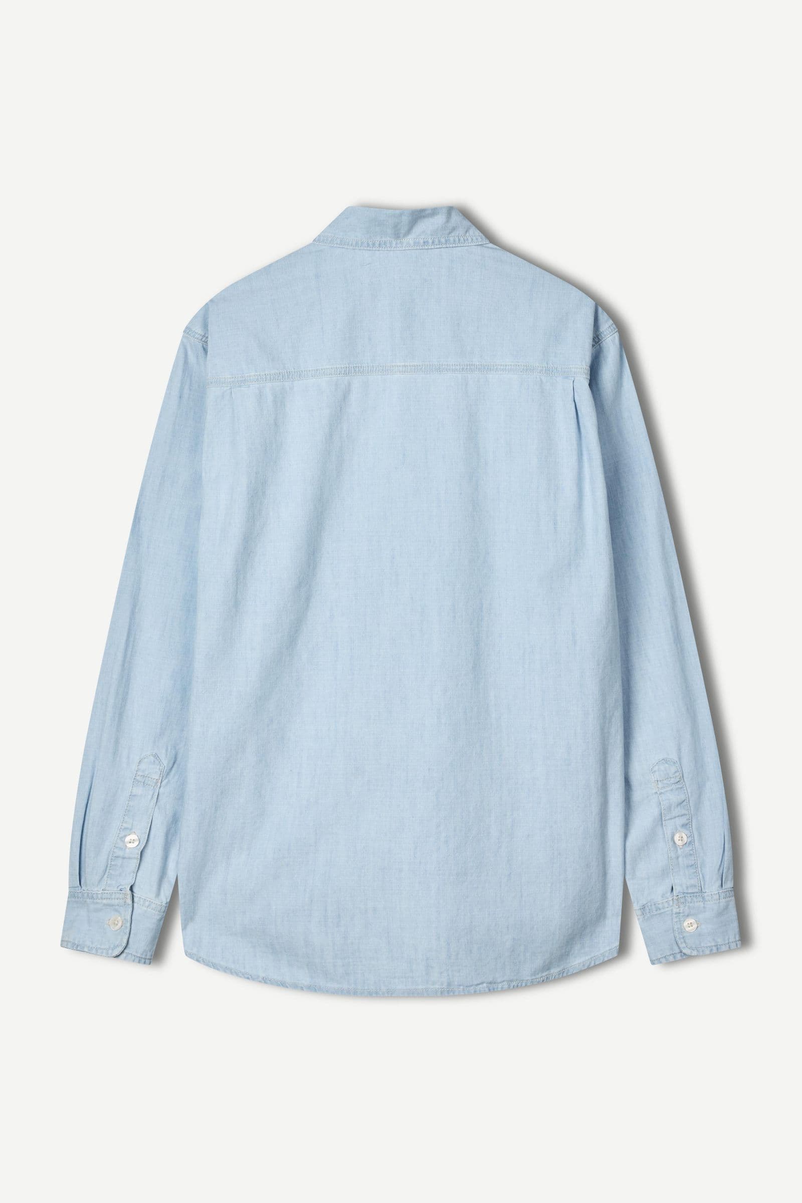 Sadamon shirt 15592 Light chambray