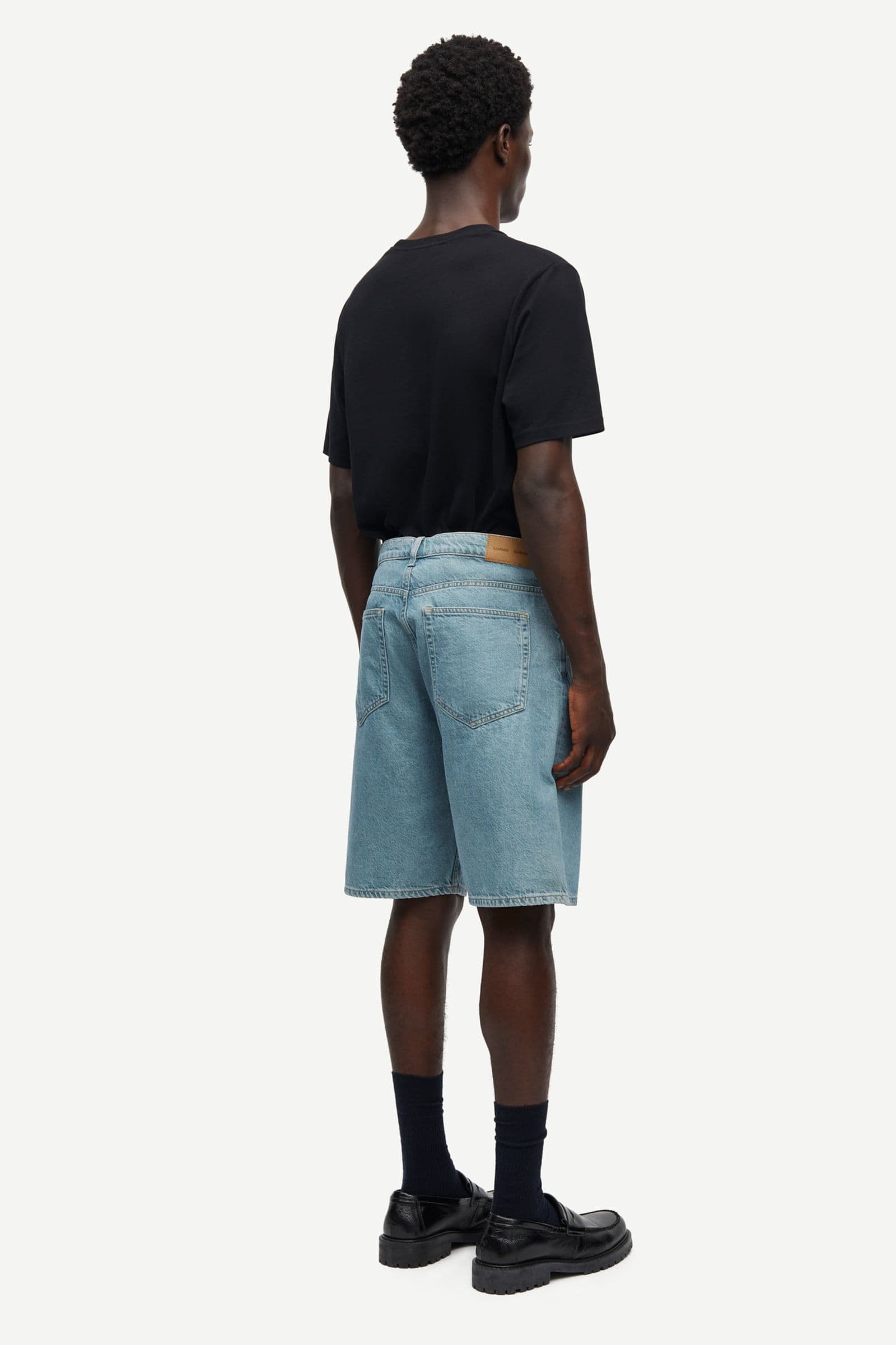 Saeddie shorts 15618 Caribbean blue