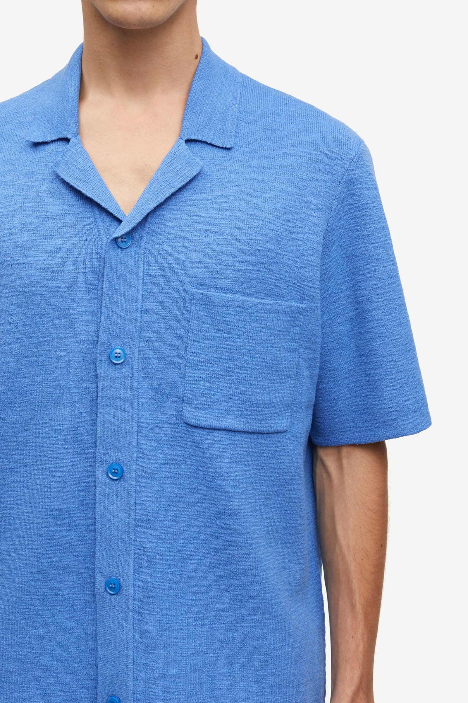 Salarry shirt 15626 Blue Jasper