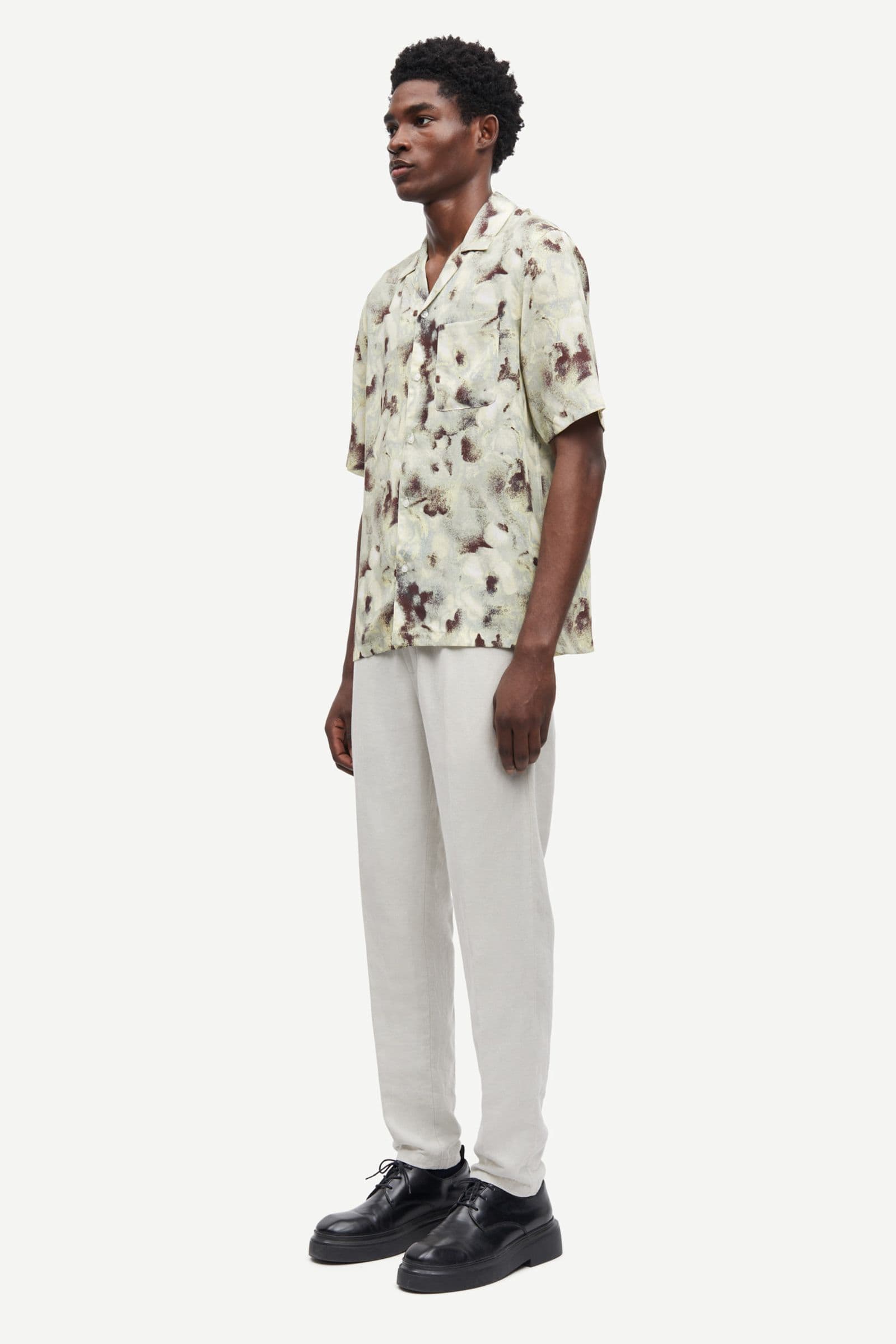 Saoscar AJ shirt 10527 Bloom print flan