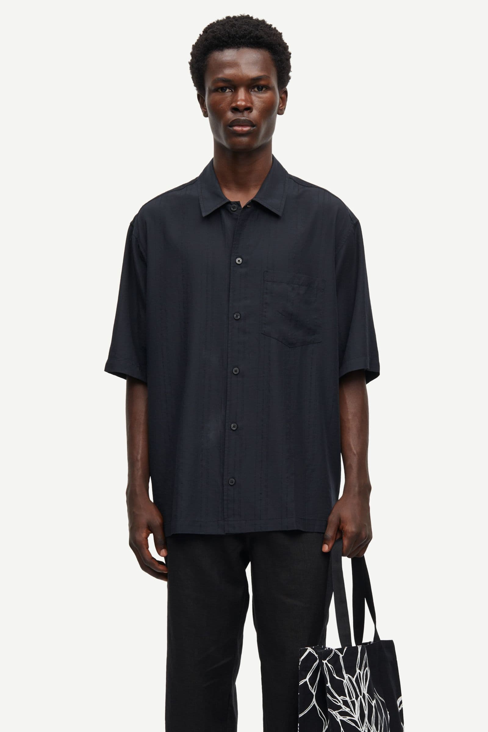 Saayo P shirt 15364 Black