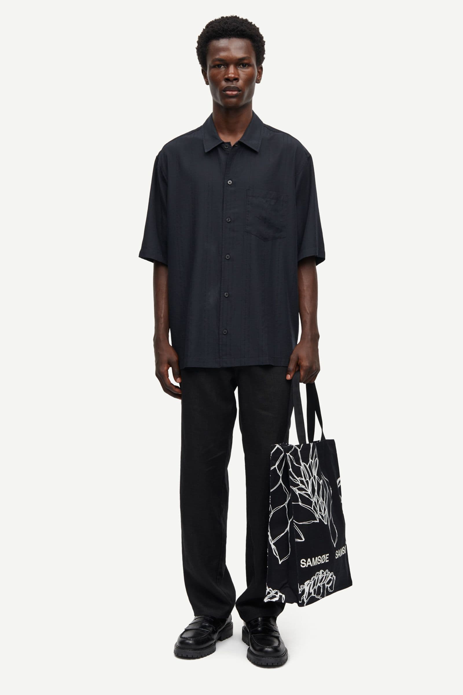 Saayo P shirt 15364 Black