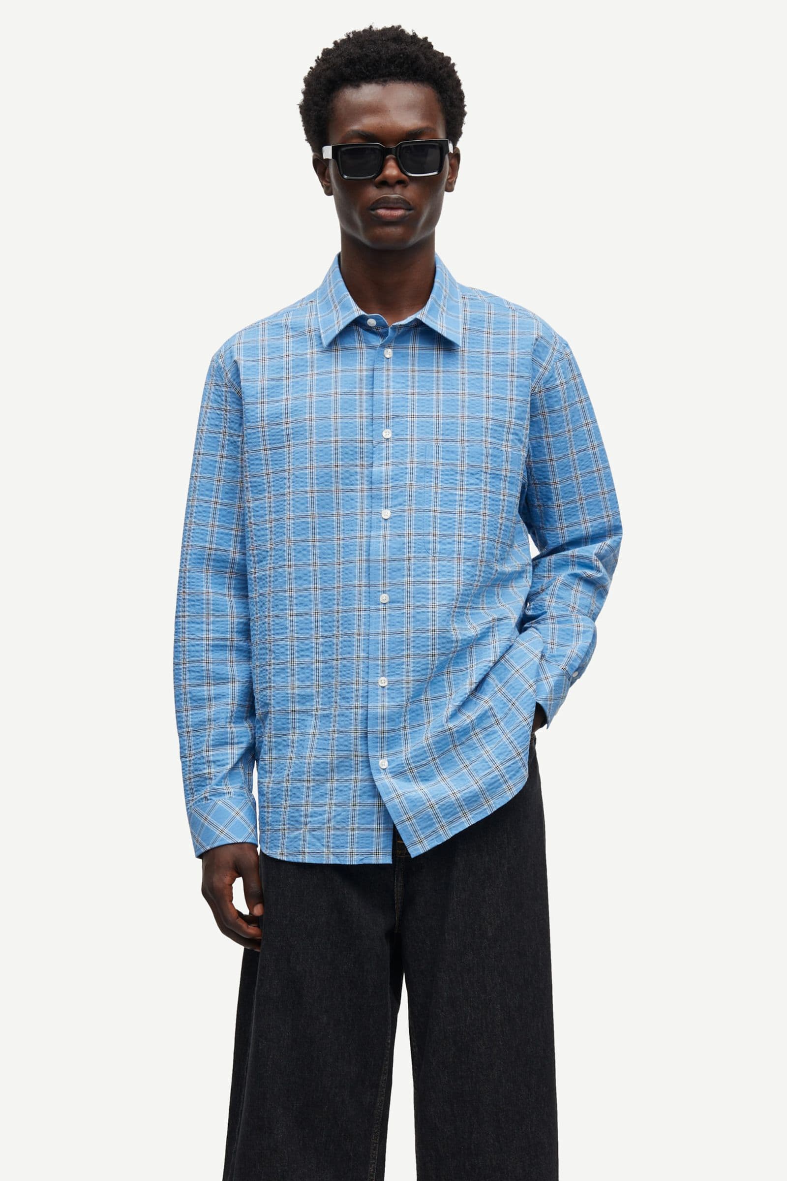 Sadamon J shirt 15661 Blue jasper ch.