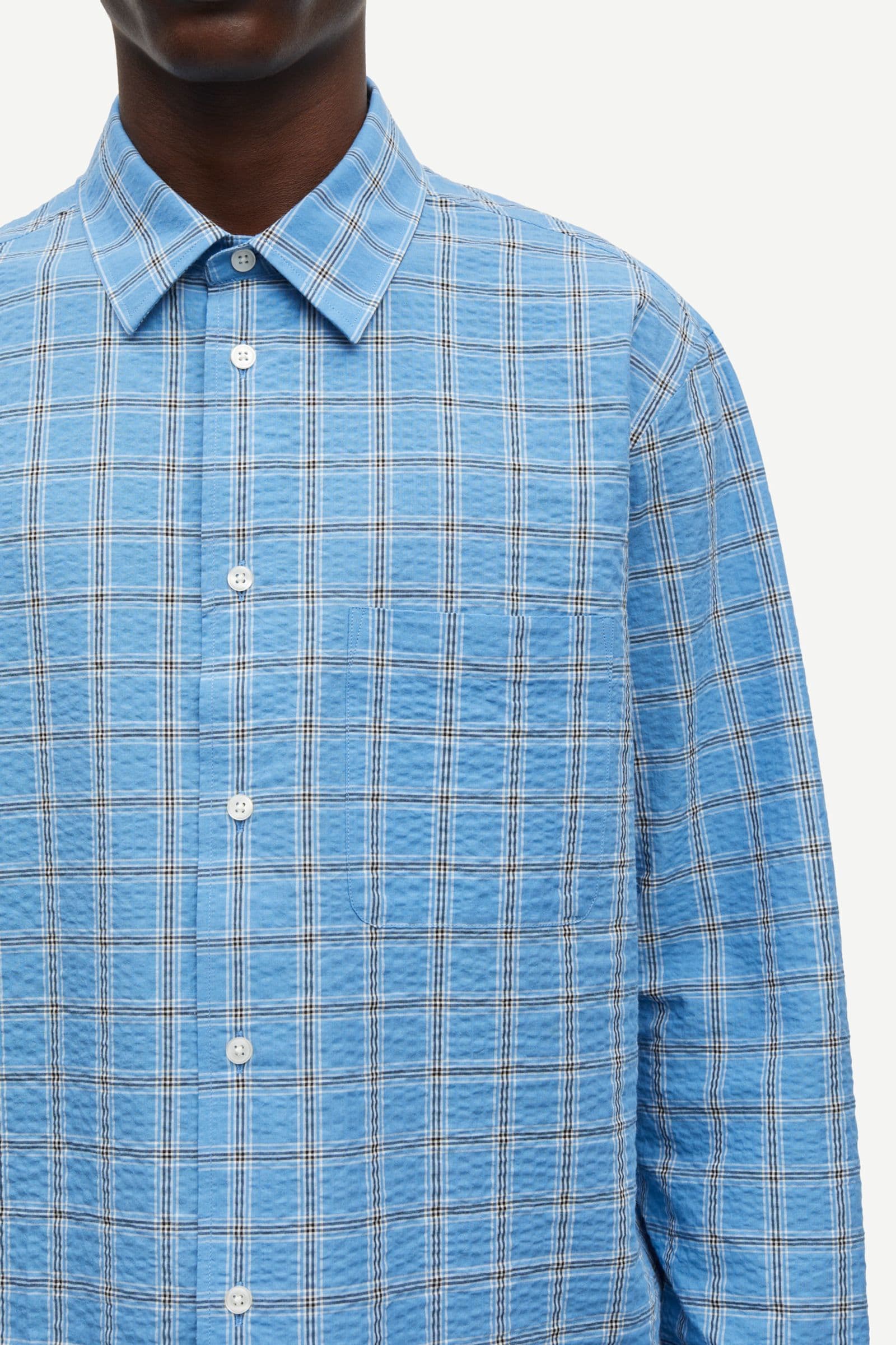 Sadamon J shirt 15661 Blue jasper ch.