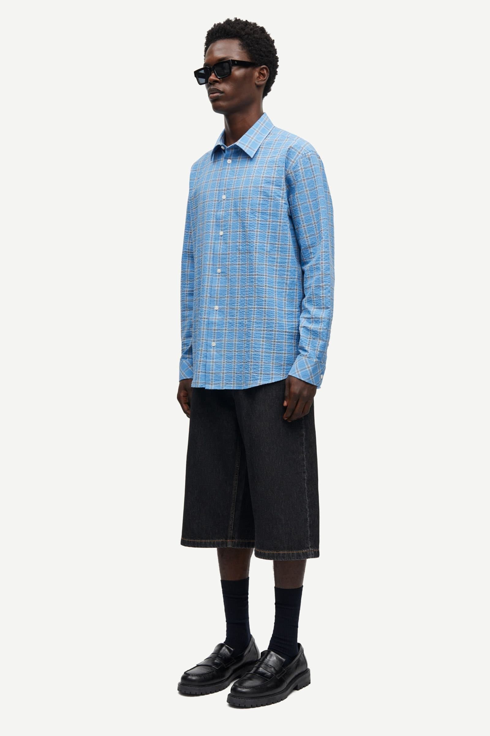 Sadamon J shirt 15661 Blue jasper ch.