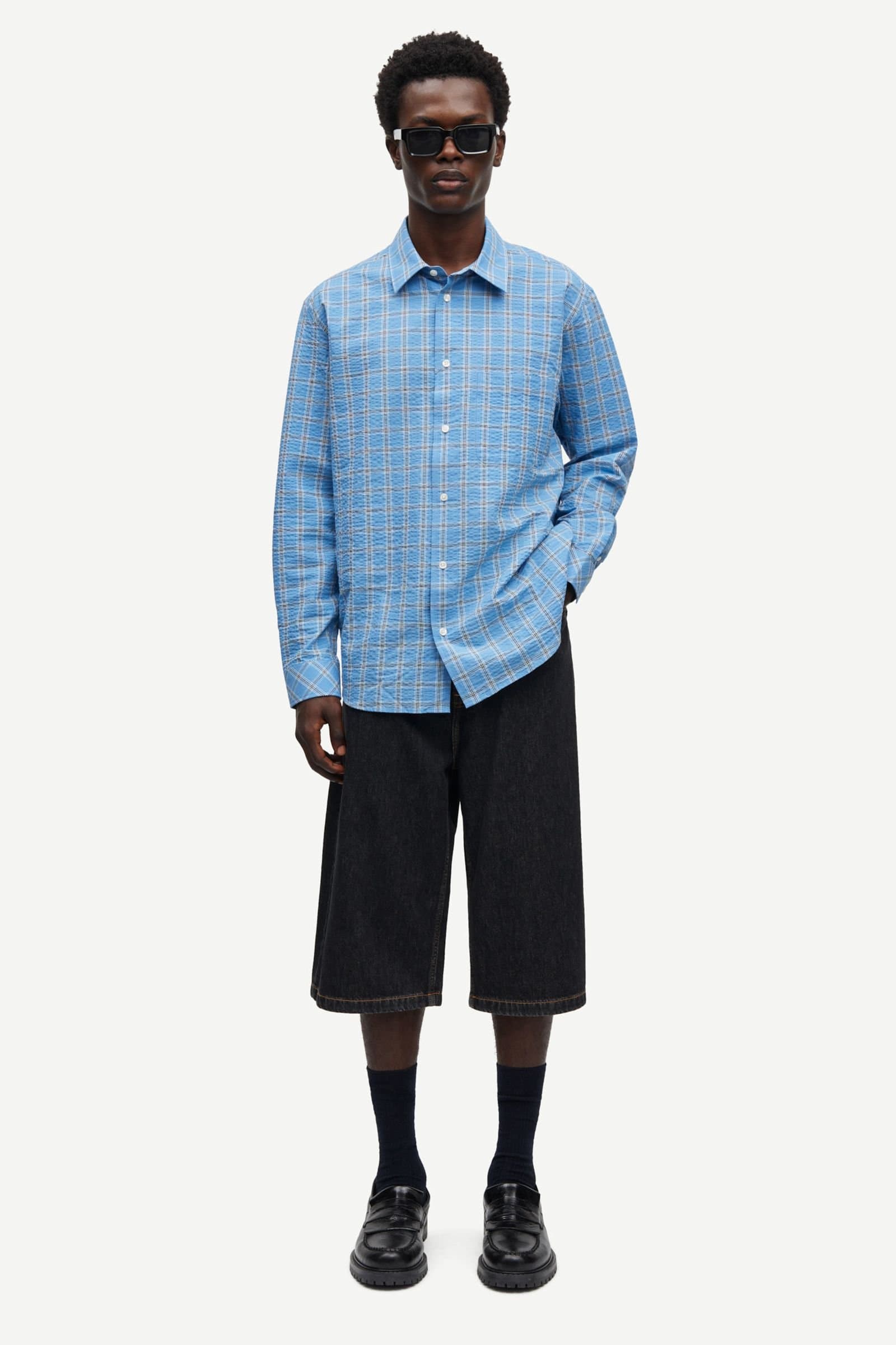 Sadamon J shirt 15661 Blue jasper ch.