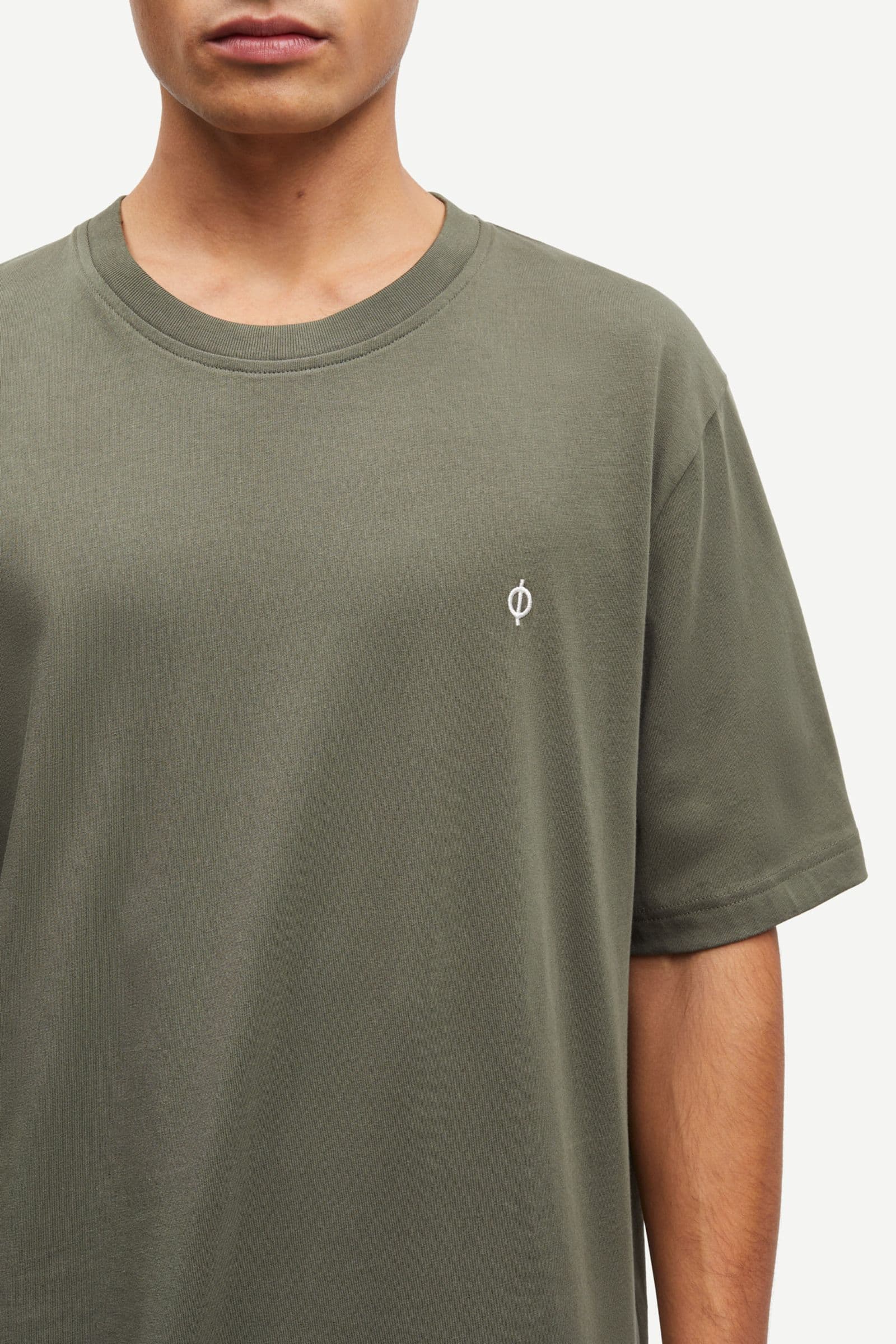 Saotto t-shirt 11415 Dusty Olive