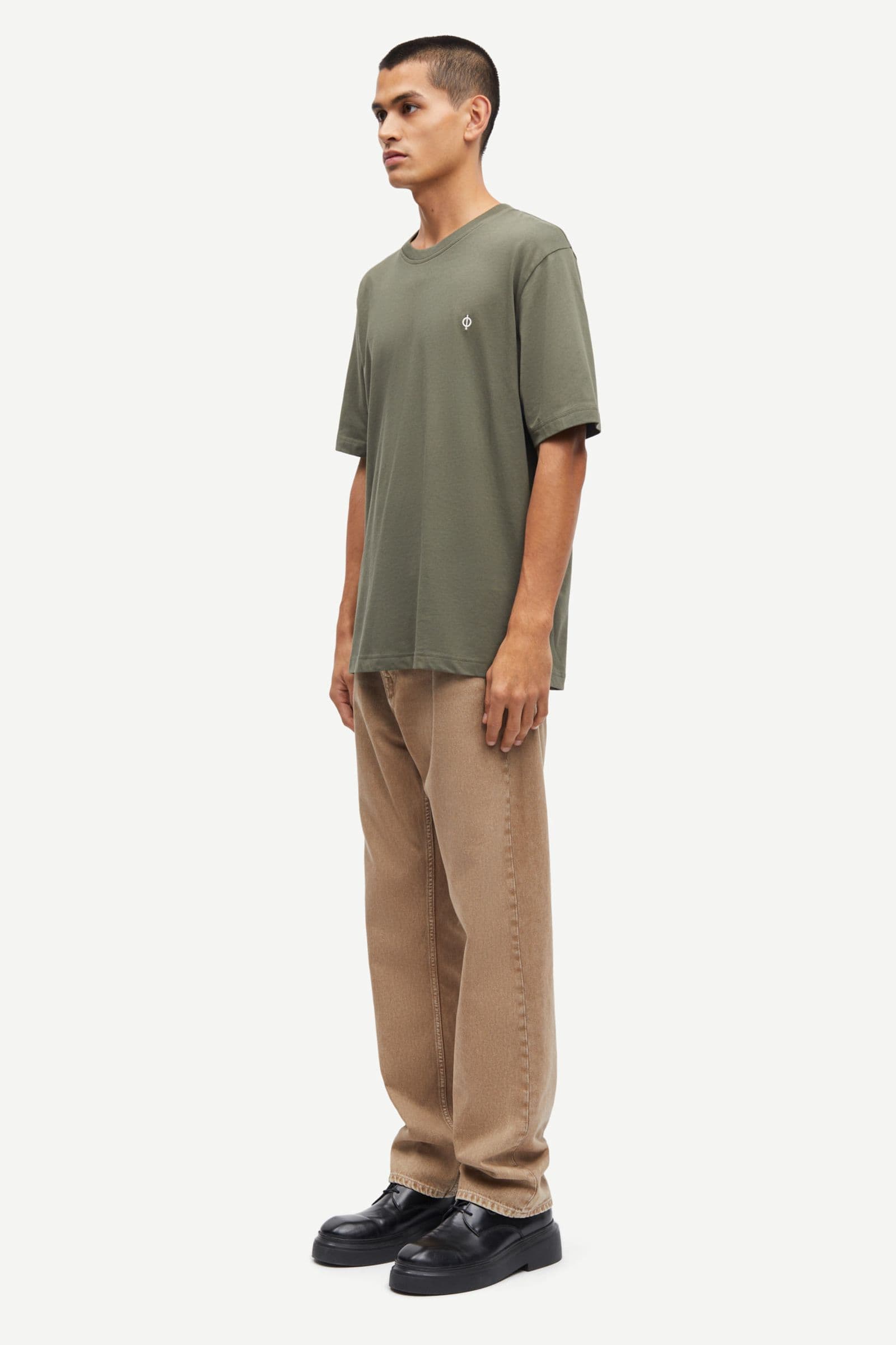 Saotto t-shirt 11415 Dusty Olive
