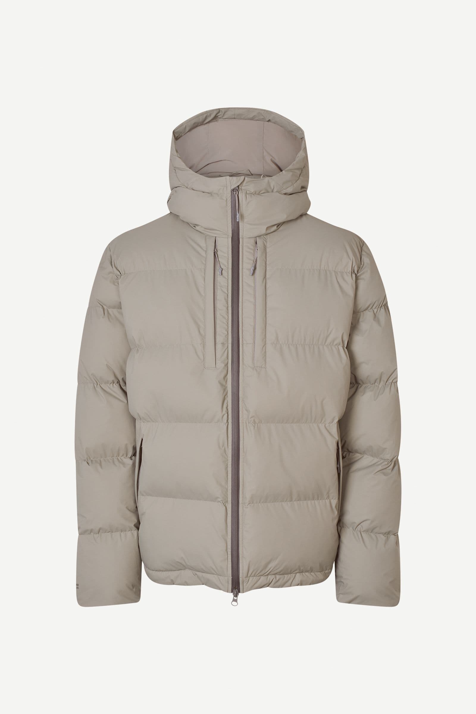 Sajosh puffer jacket 15701 Elephant Skin