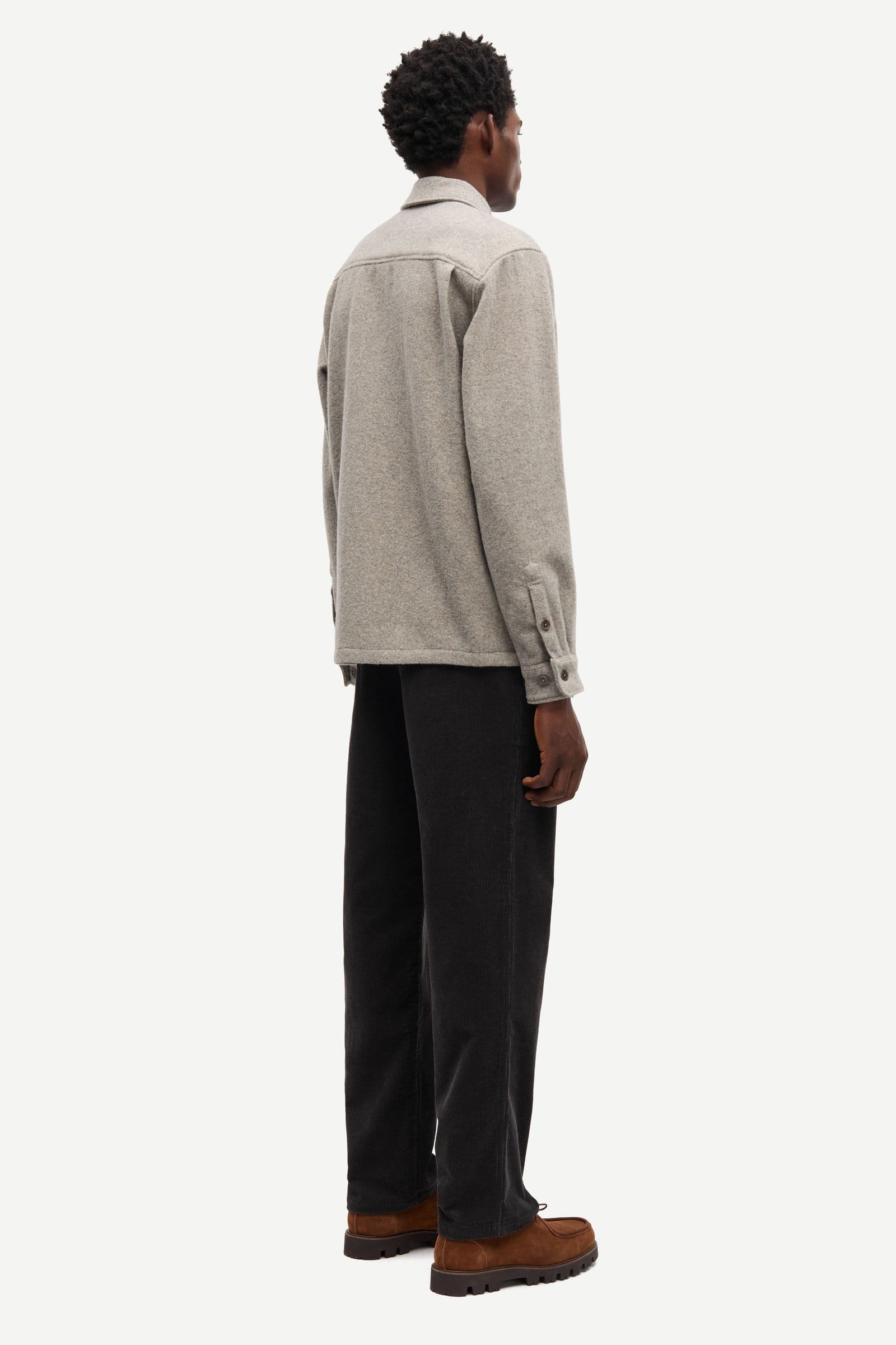 Sadamon JJ overshirt 15736 Elephant Skin