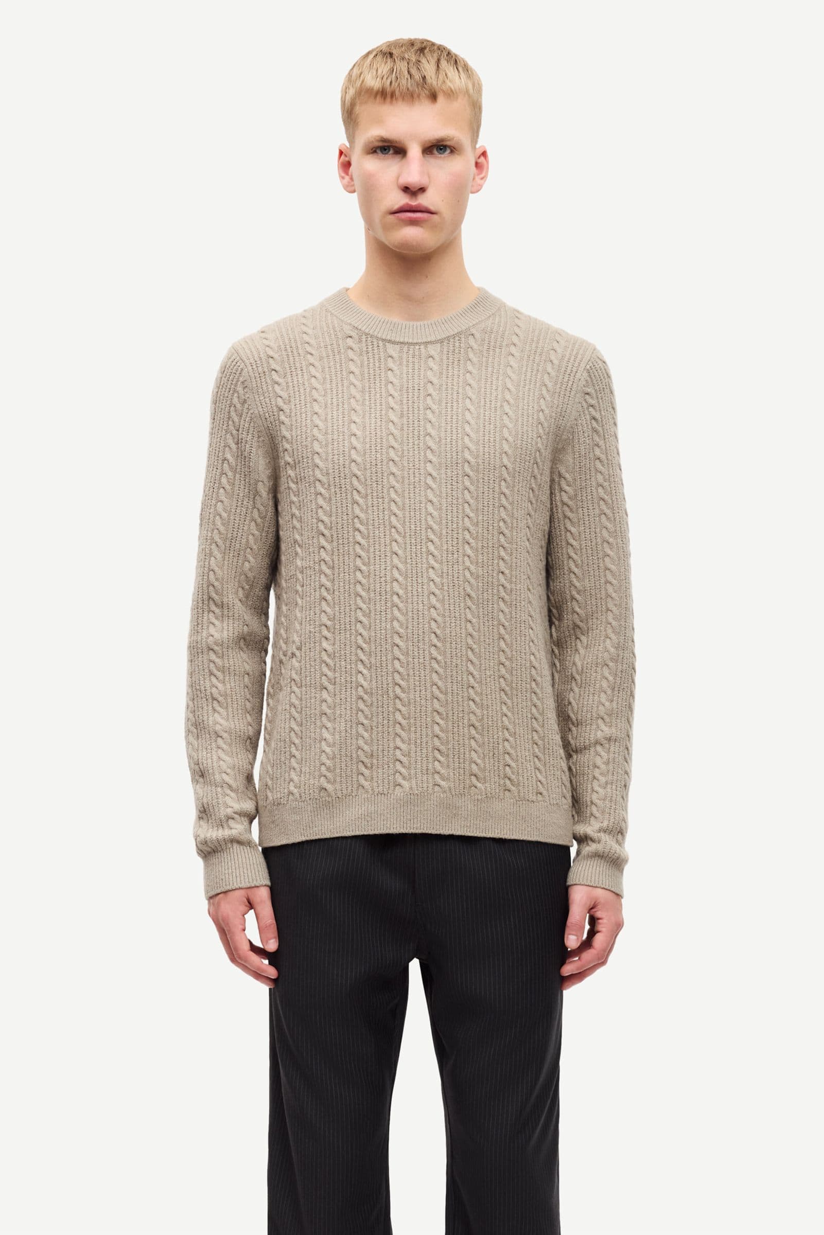 Sacassius sweater 15721 Elephant Skin