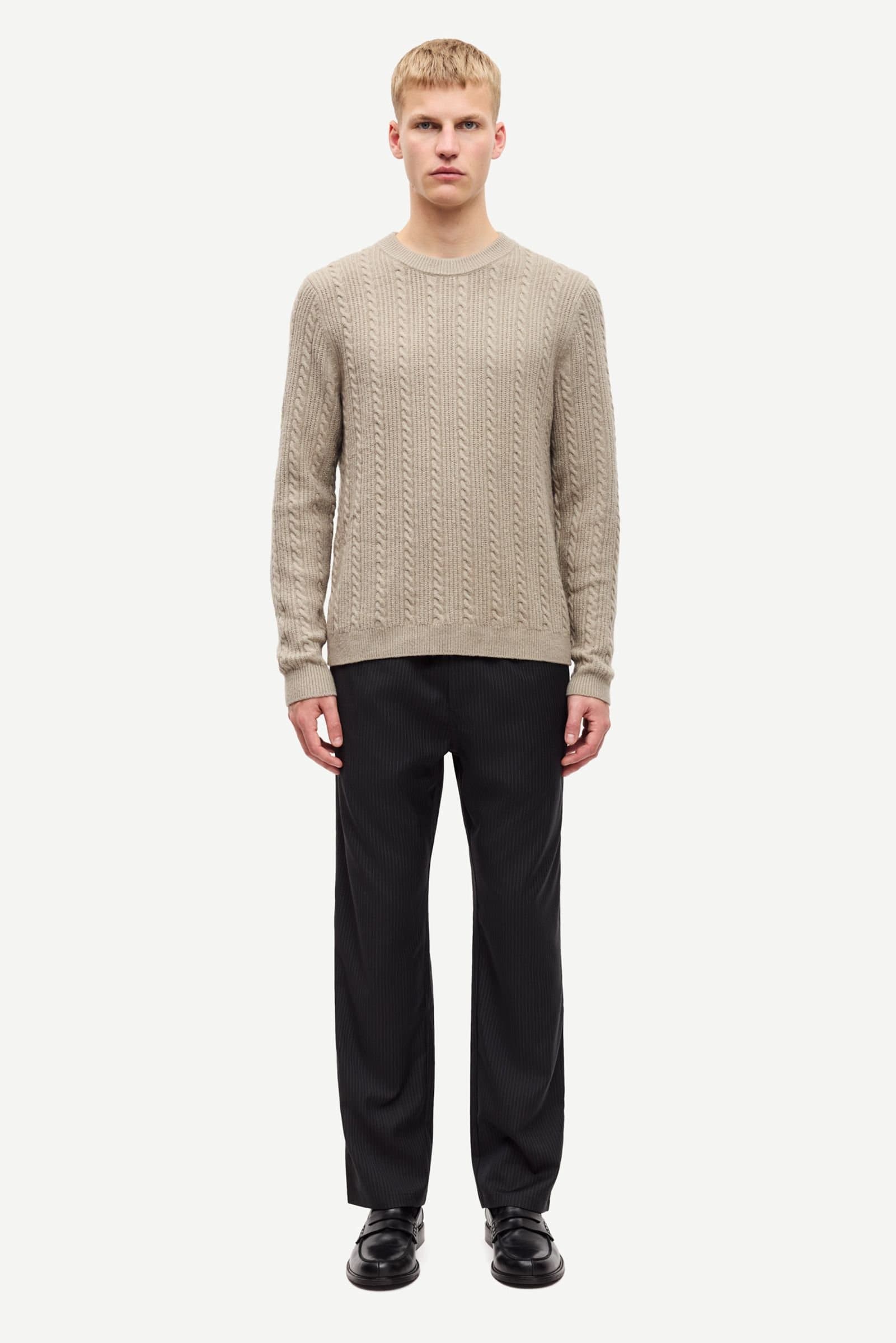 Sacassius sweater 15721 Elephant Skin
