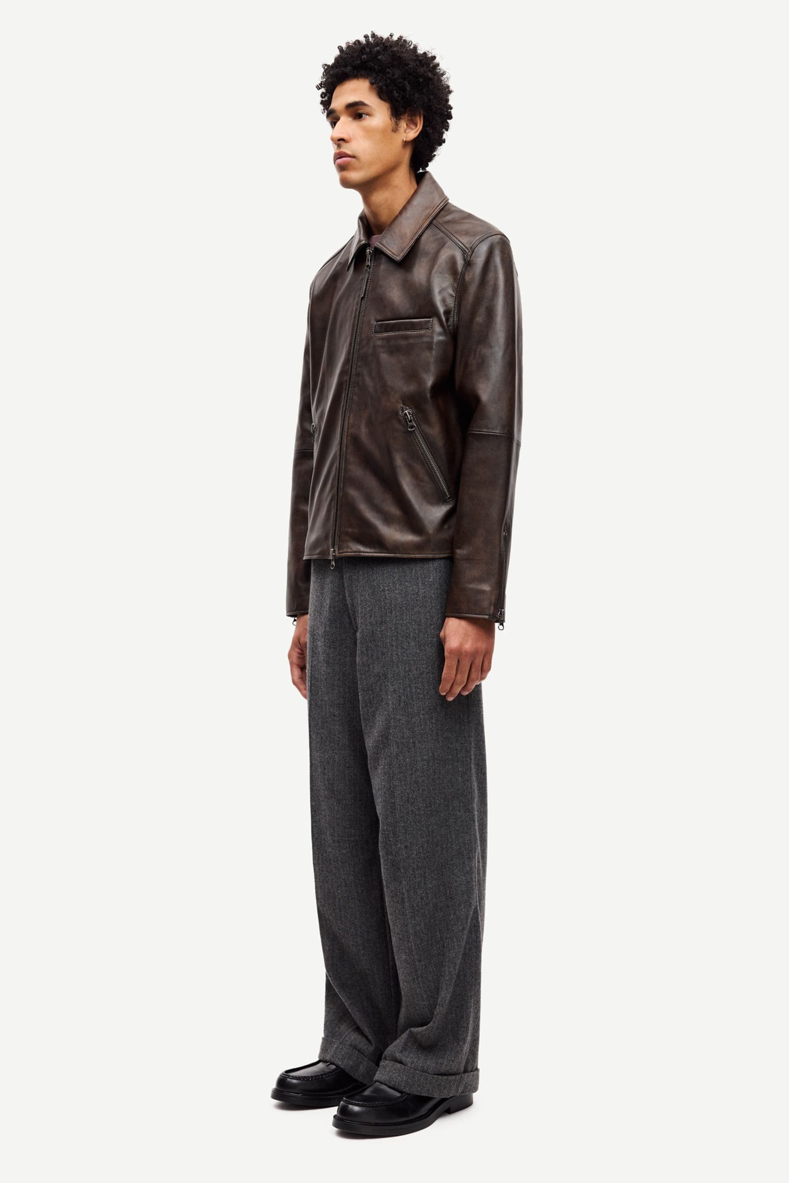 Sacliff x jacket 15390 Washed Brown