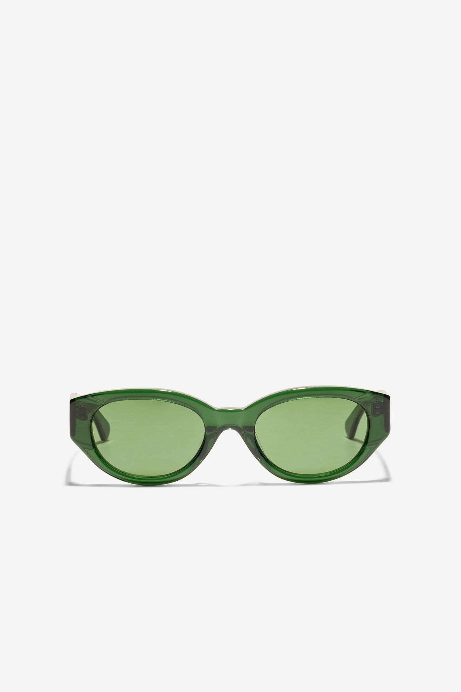 Sajude sunglasses 15594 Transparent Green