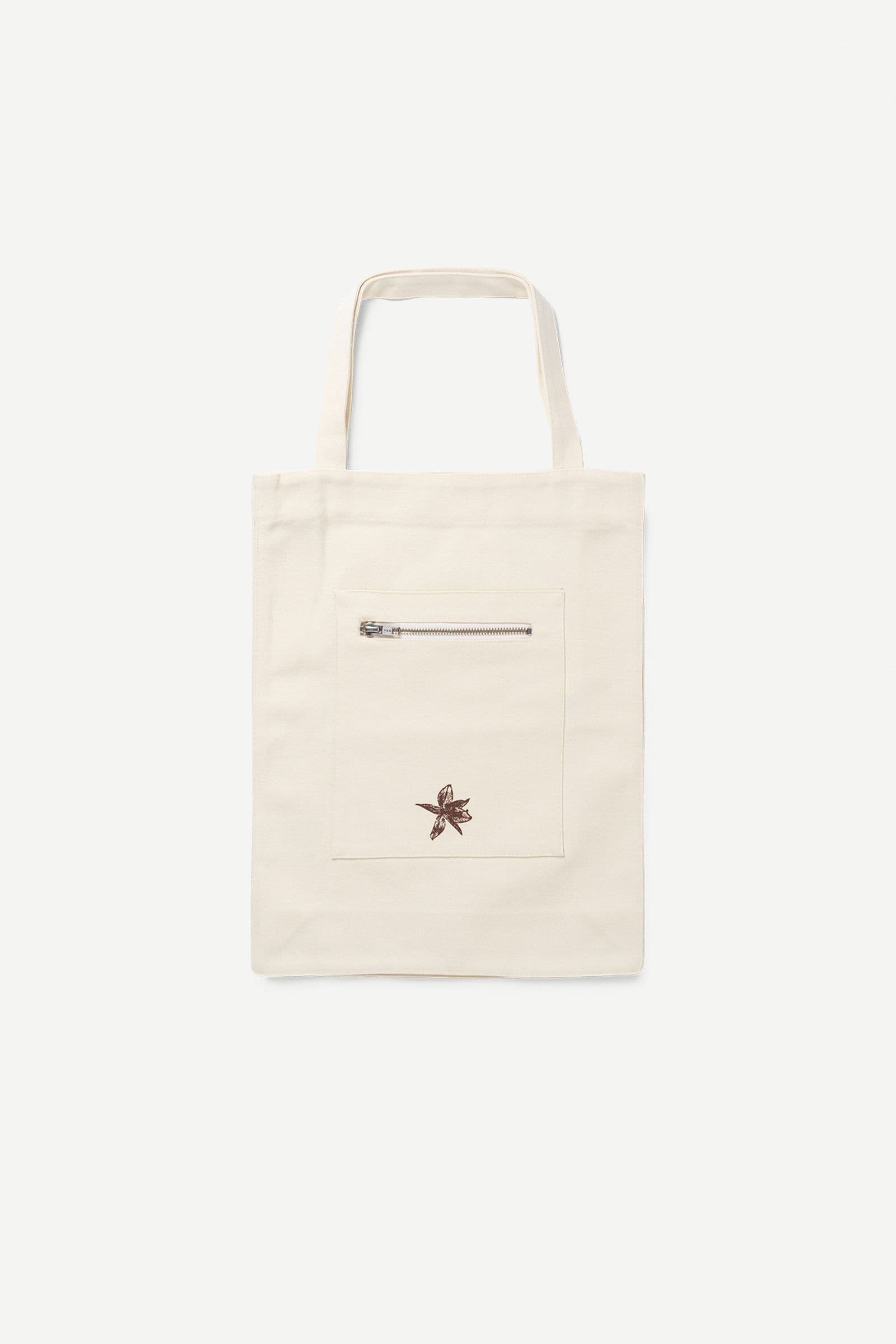 Saprint tote bag 14197 Undyed Lily