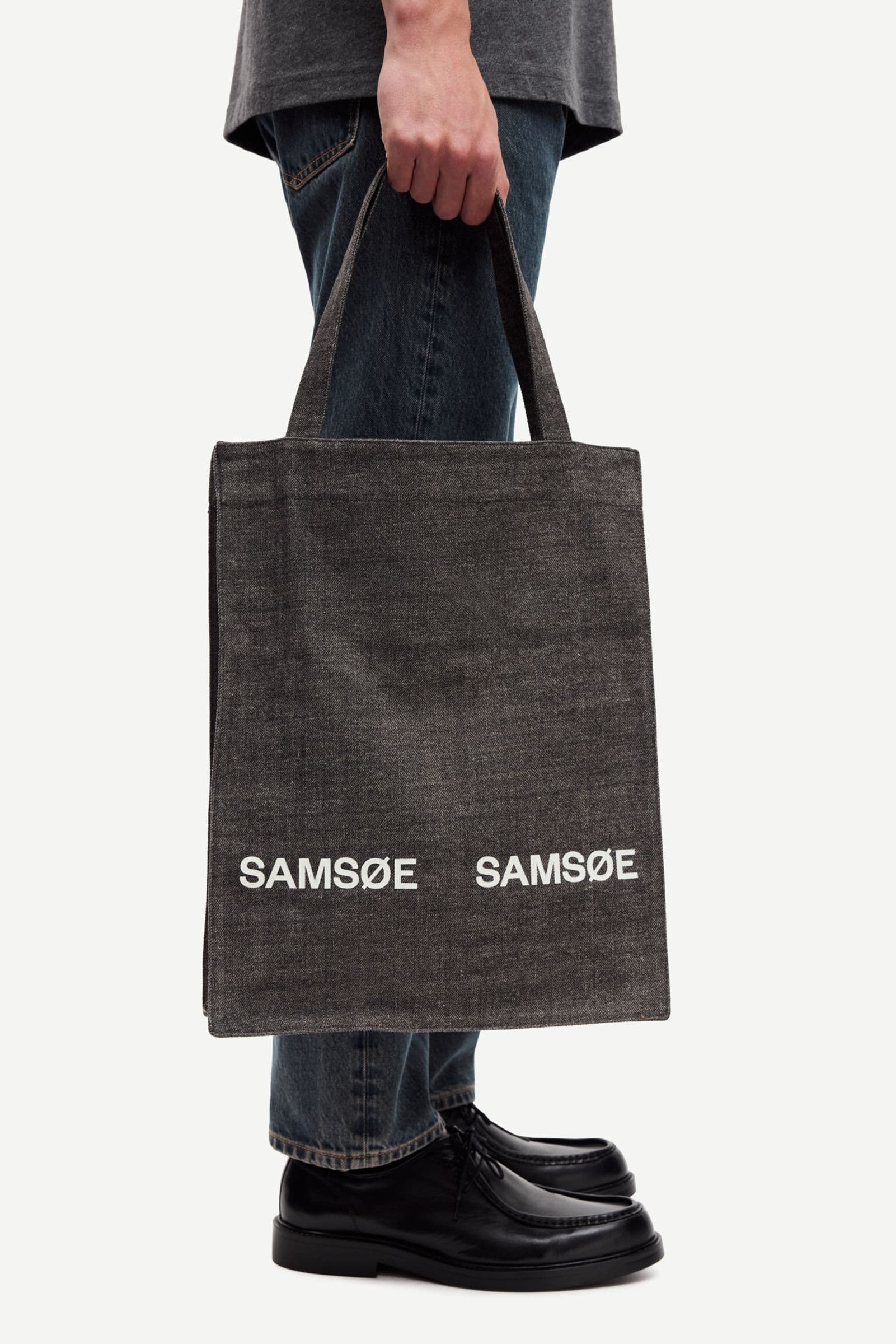 Saluca shopper 15781 Washed Black