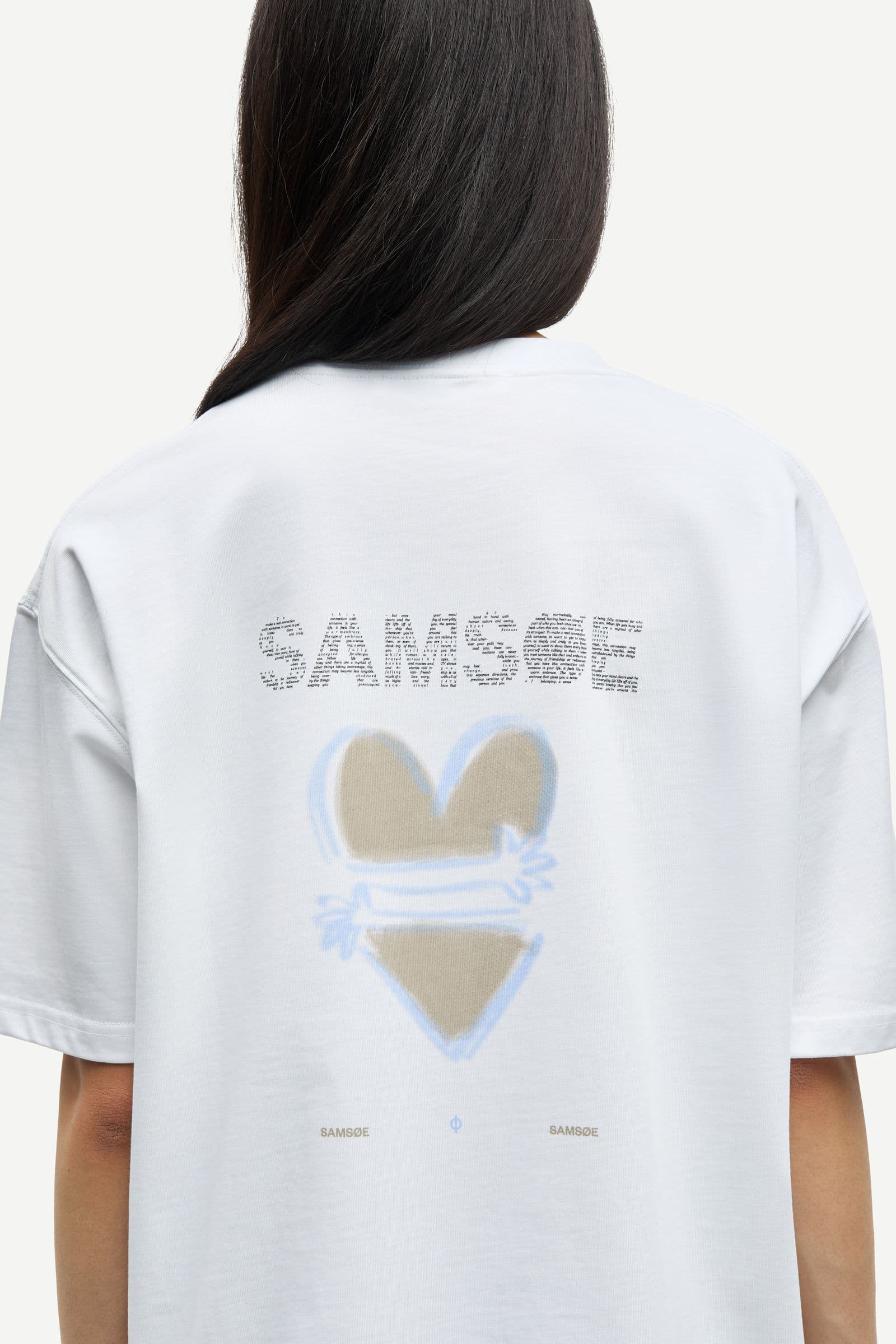 Saeira t-shirt original 11725 White Hug