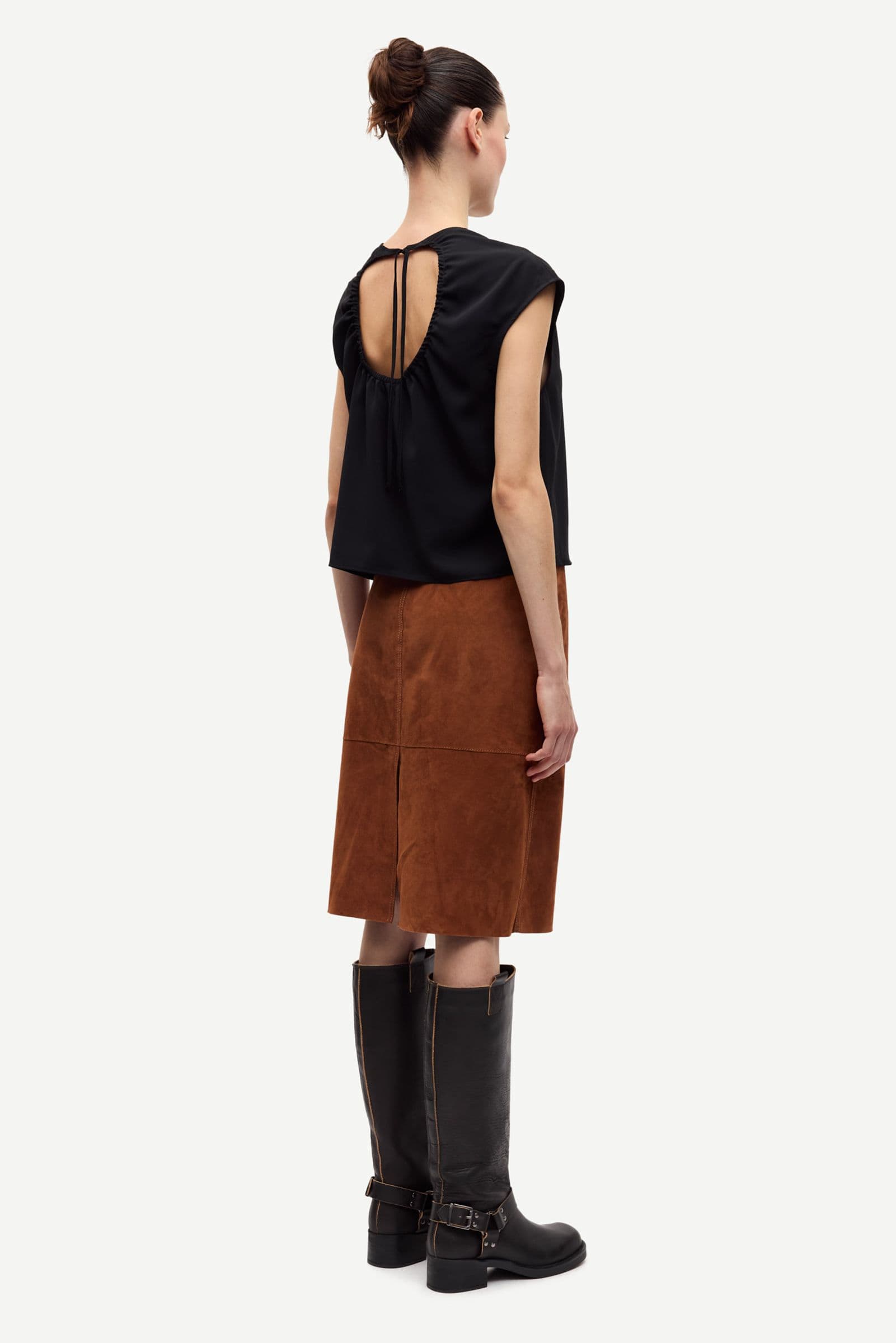 Savana midi skirt 15788 Tortoise Shell