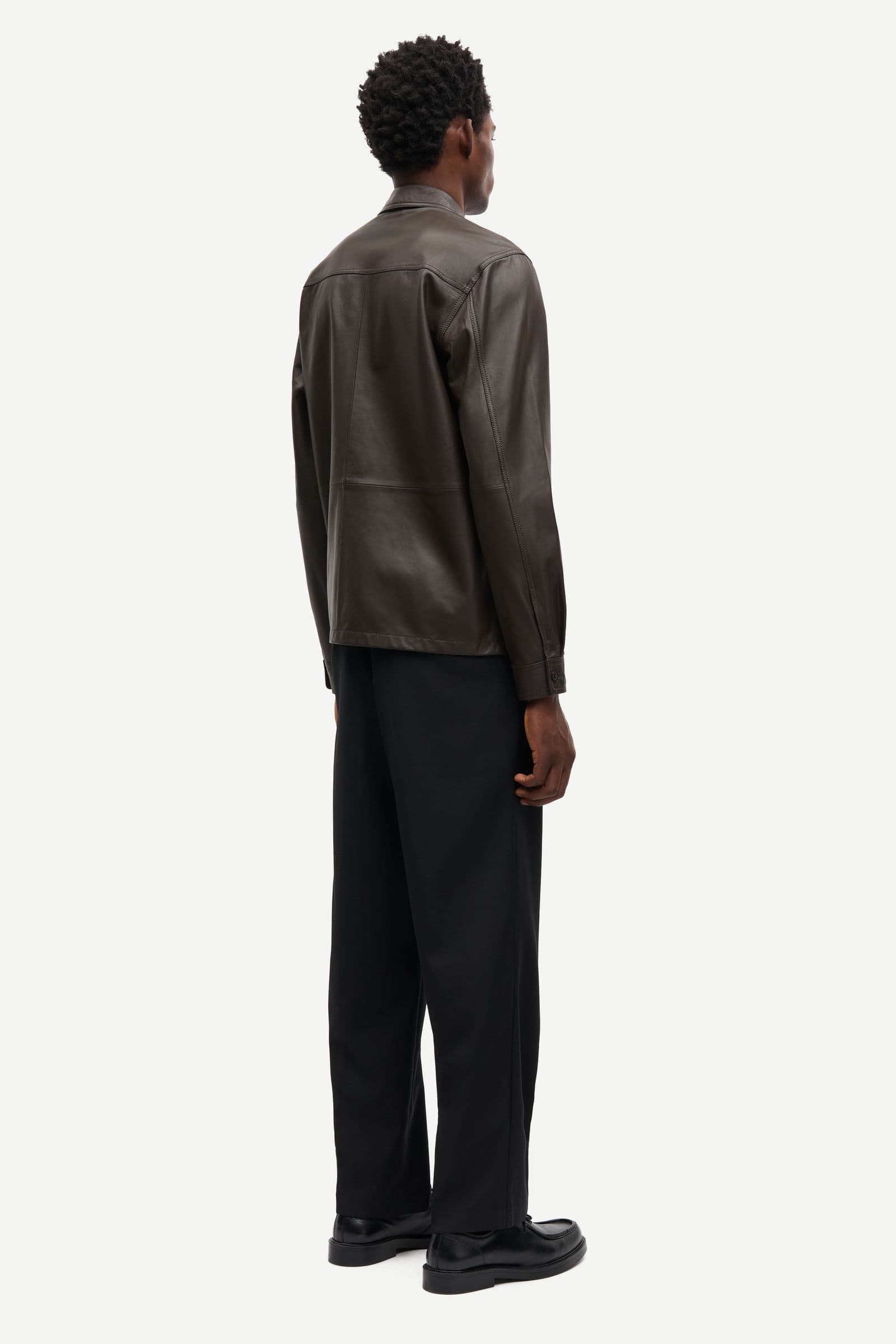 Saruffo X C overshirt 15716 Turkish Coffee